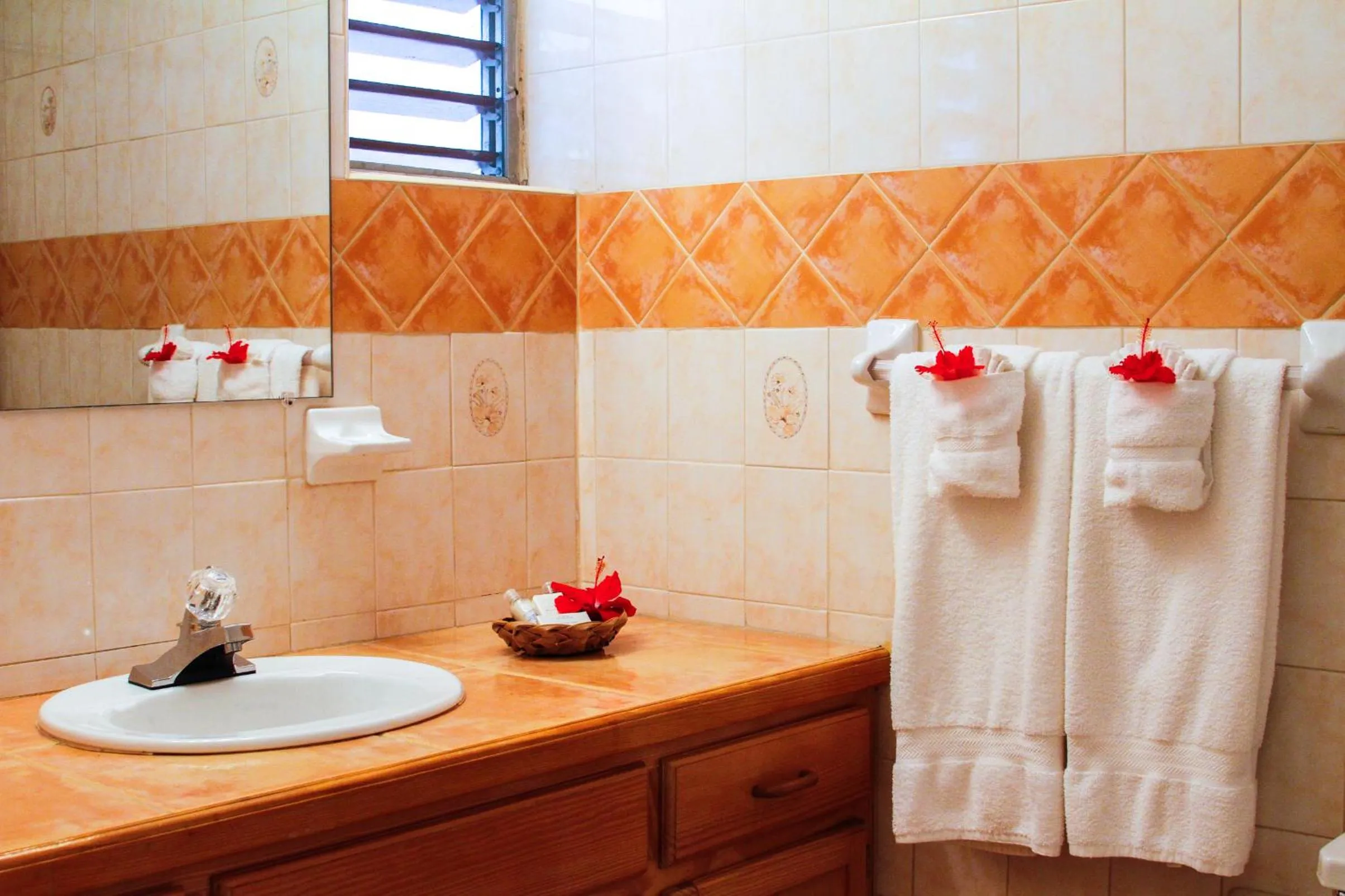 Bathroom in Antigua Village Beach Resort