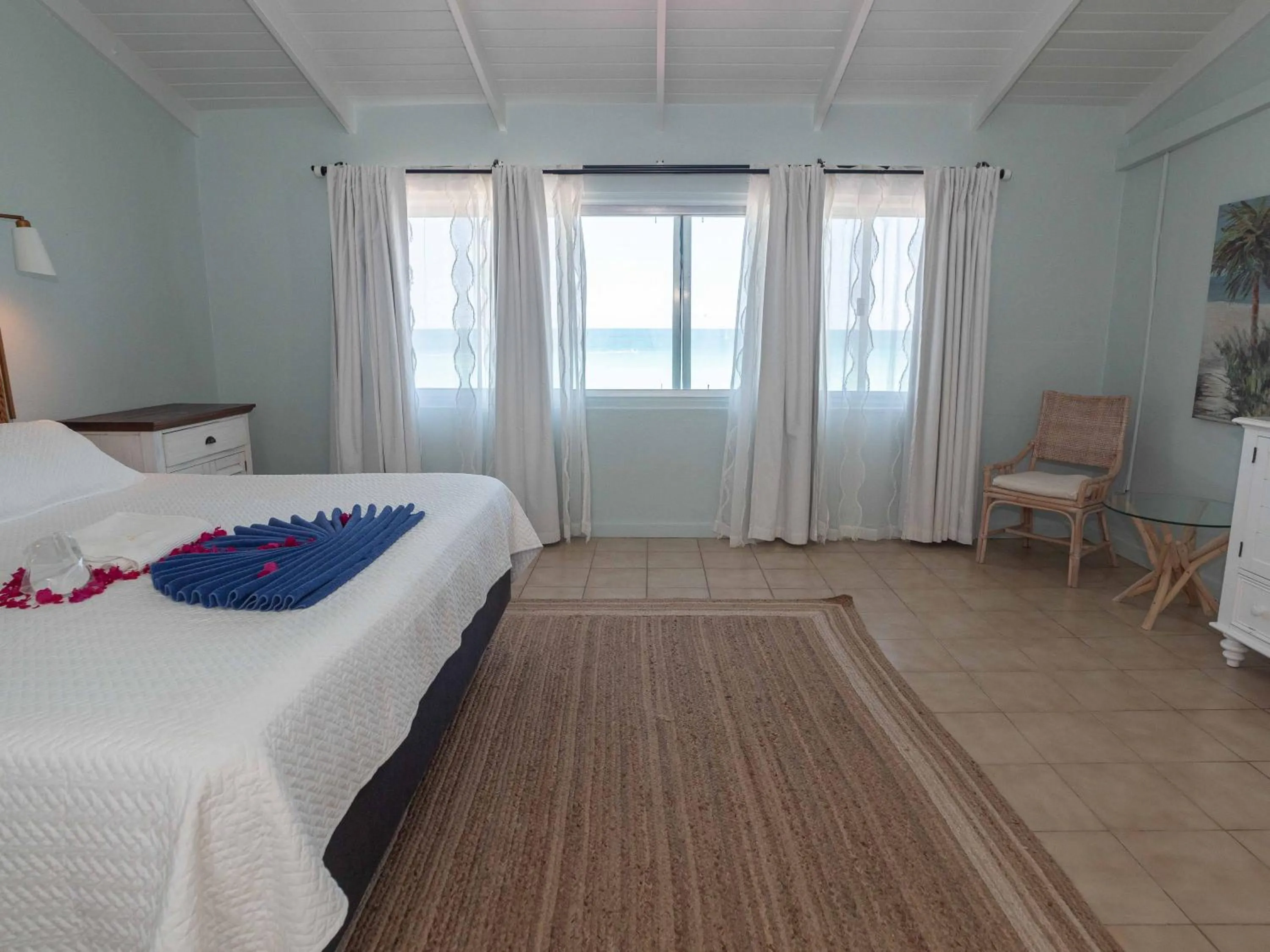 Bedroom, Bed in Antigua Village Beach Resort
