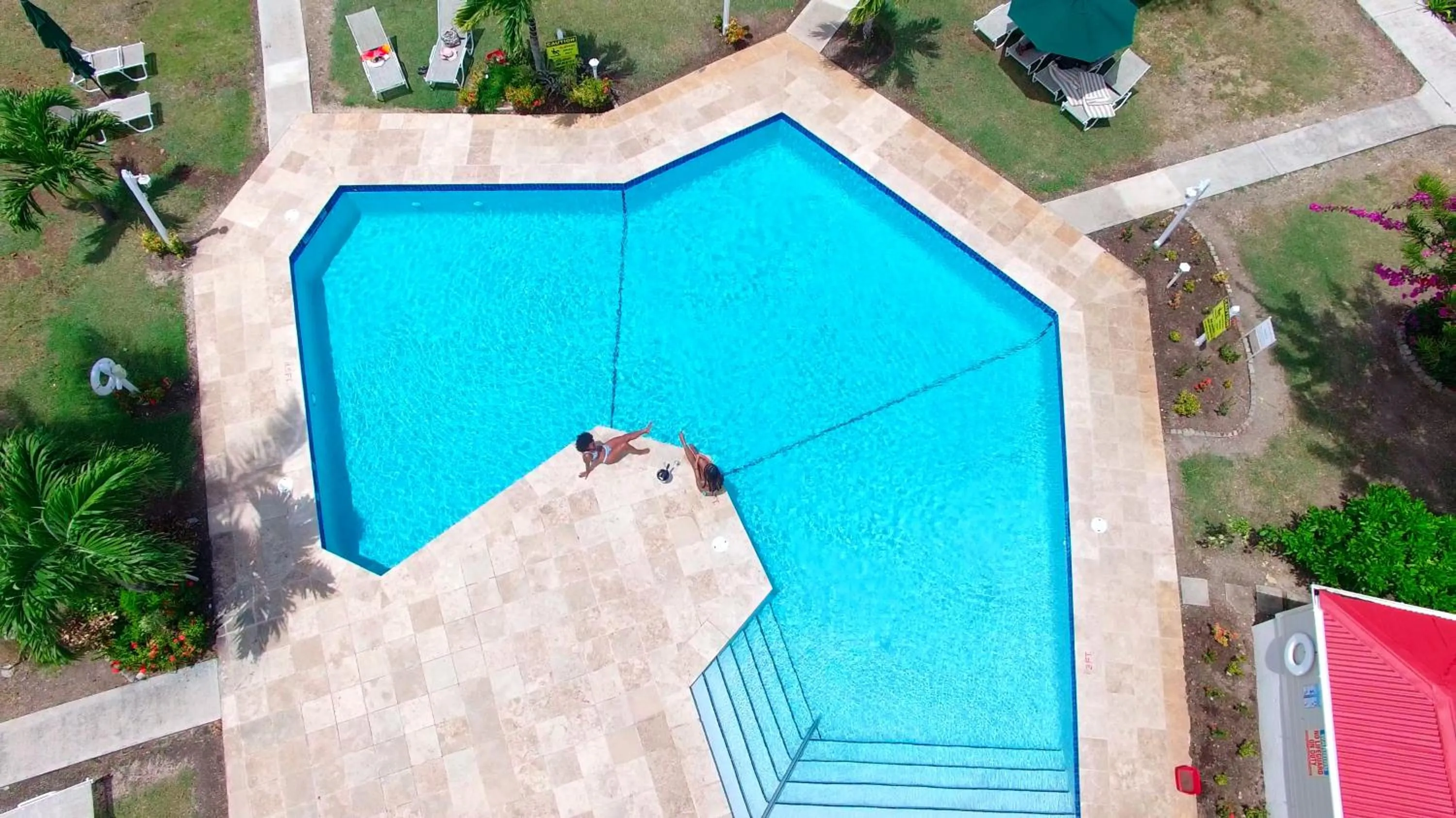 Swimming pool in Antigua Village Beach Resort