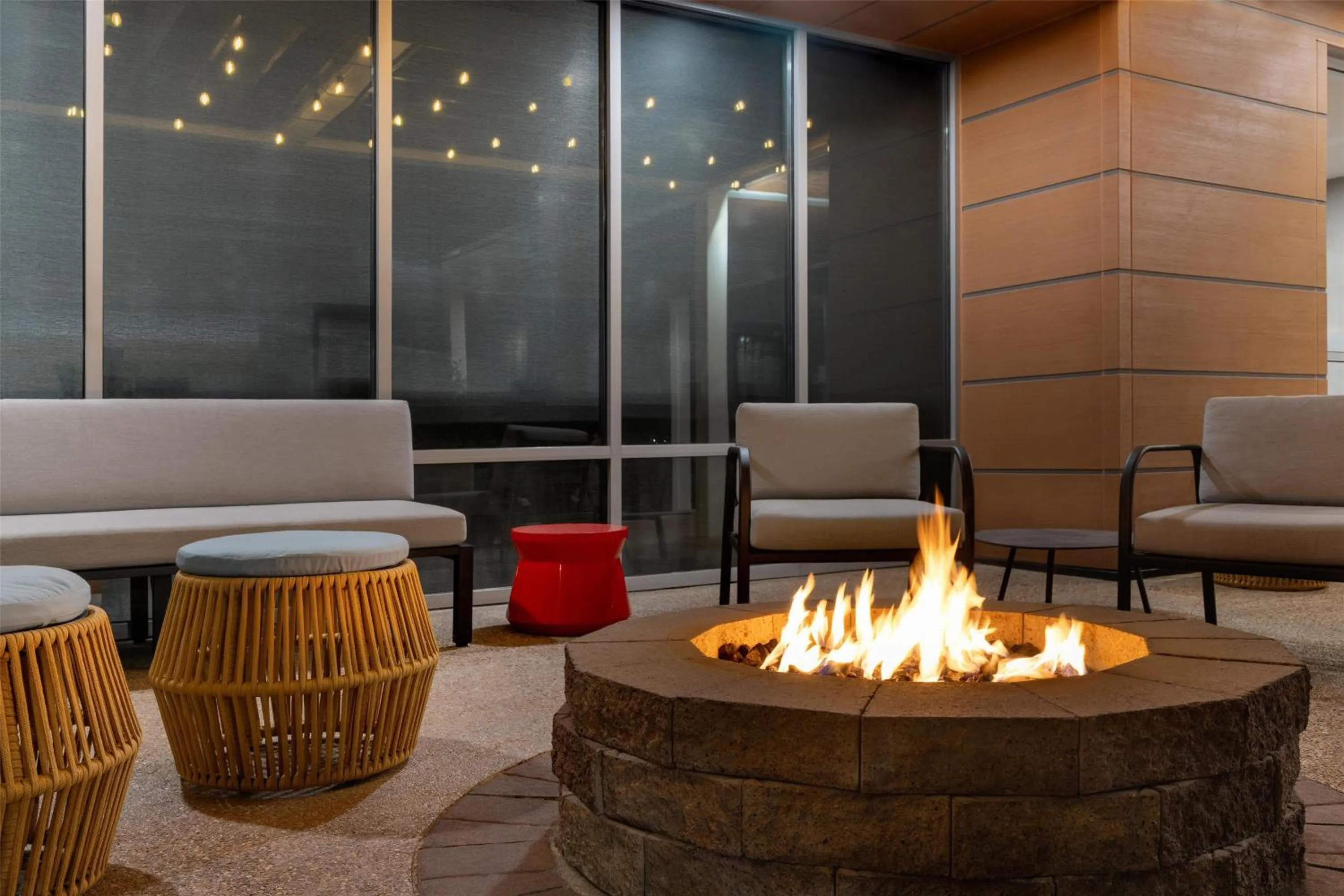 Patio in Home2 Suites by Hilton Lexington Park Patuxent River NAS, MD