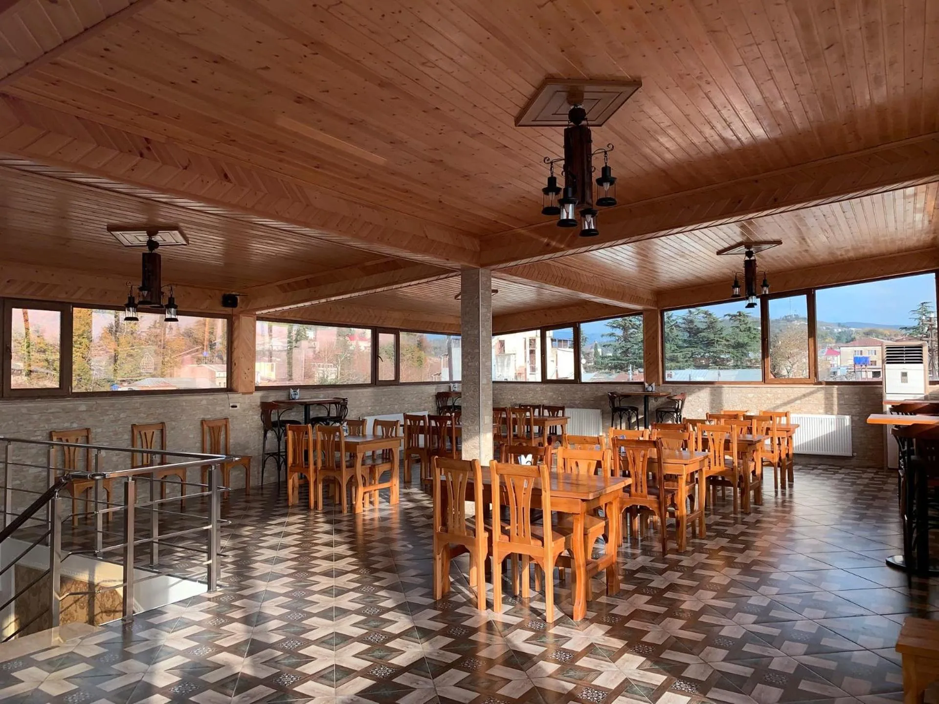 Seating area in Georgian Palace Hotel