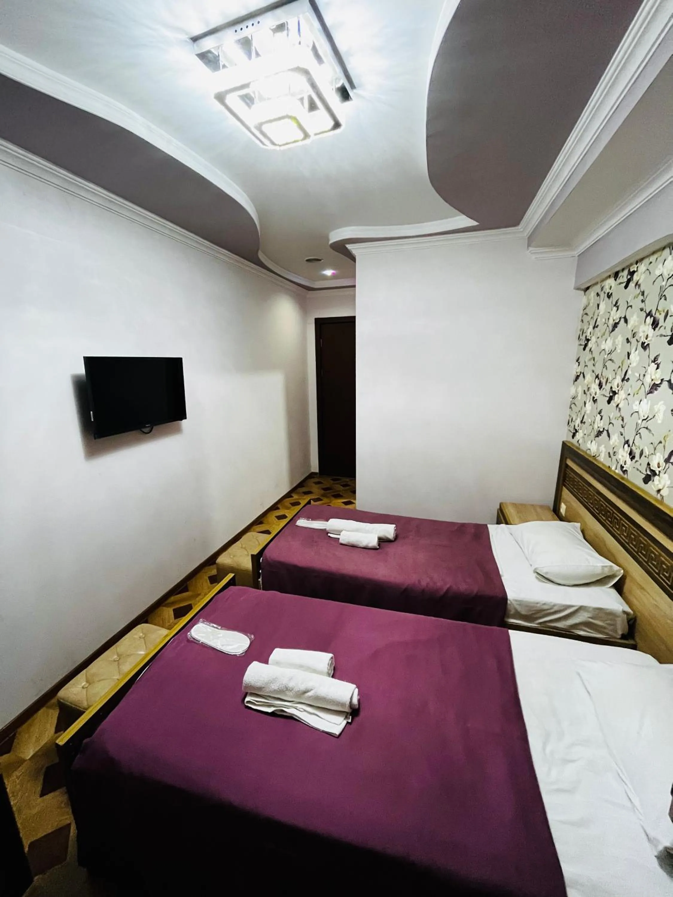 Bed in Georgian Palace Hotel