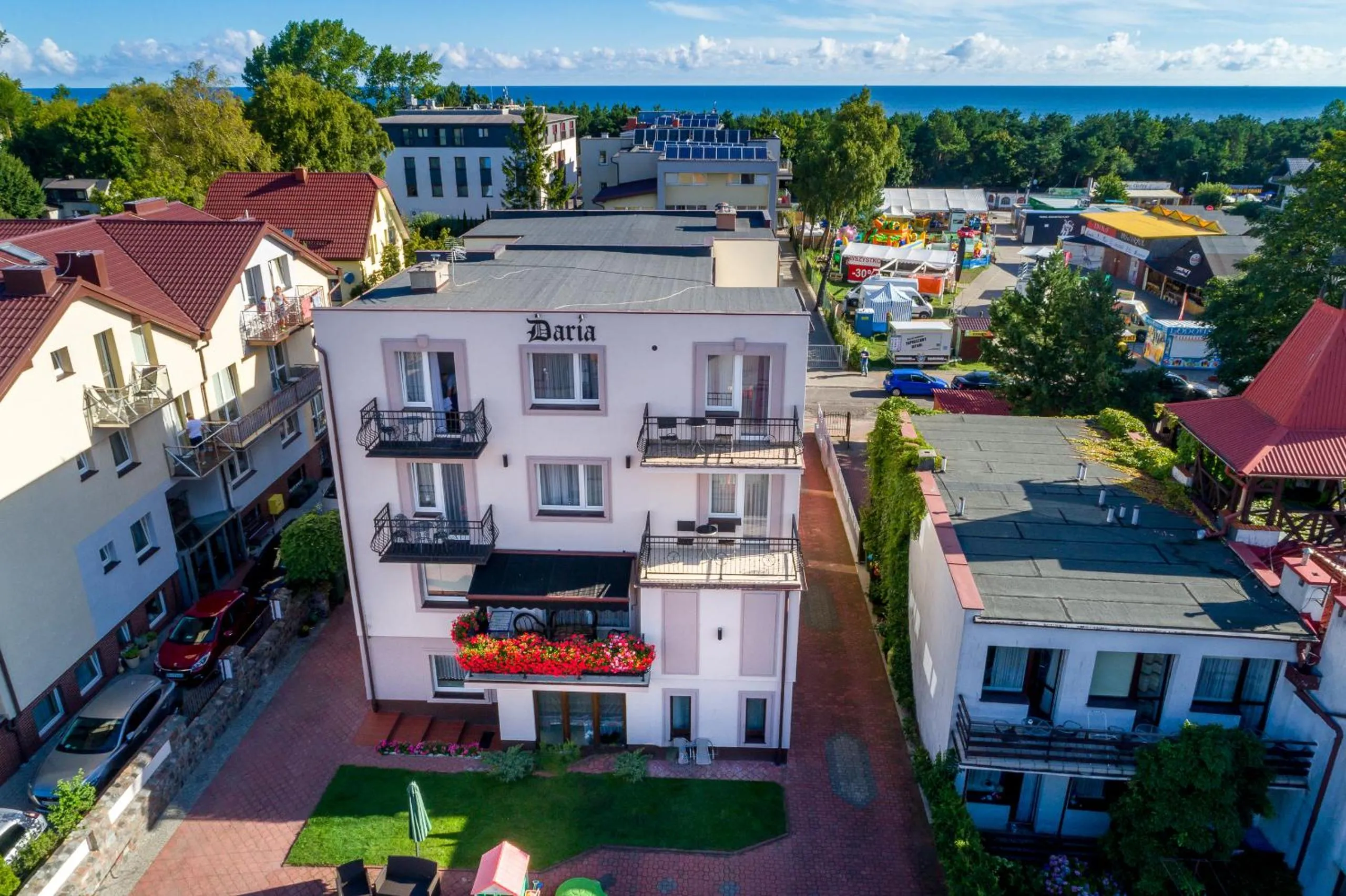 Bird's eye view in Willa Daria