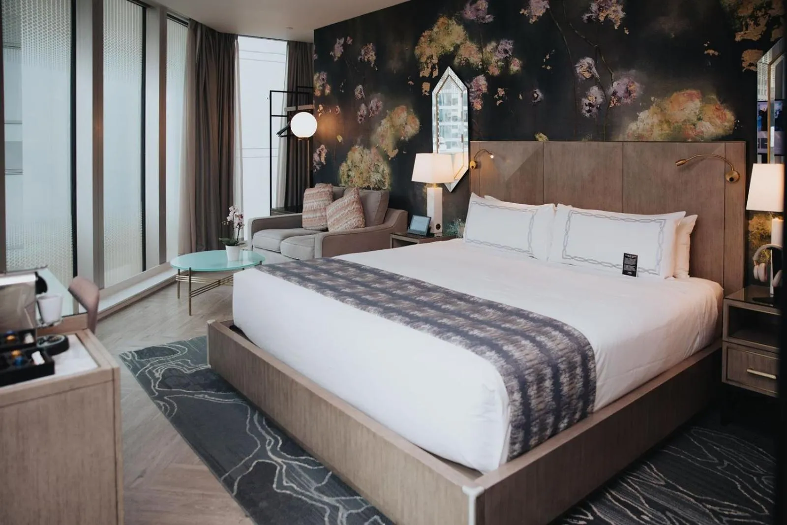 Bed in EXchange Hotel Vancouver