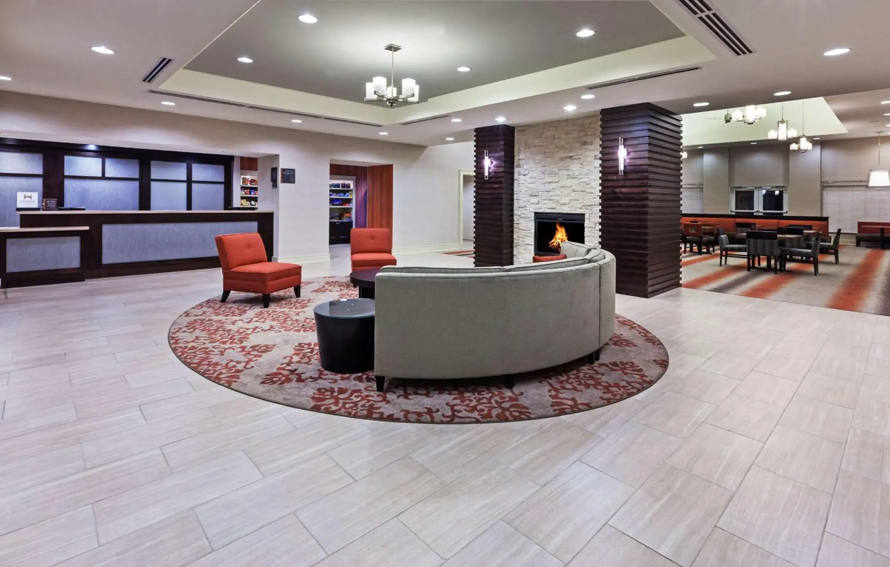 Lobby or reception in Homewood Suites Laredo at Mall Del Norte Lobby or reception in Homewood Suites Laredo at Mall Del Norte