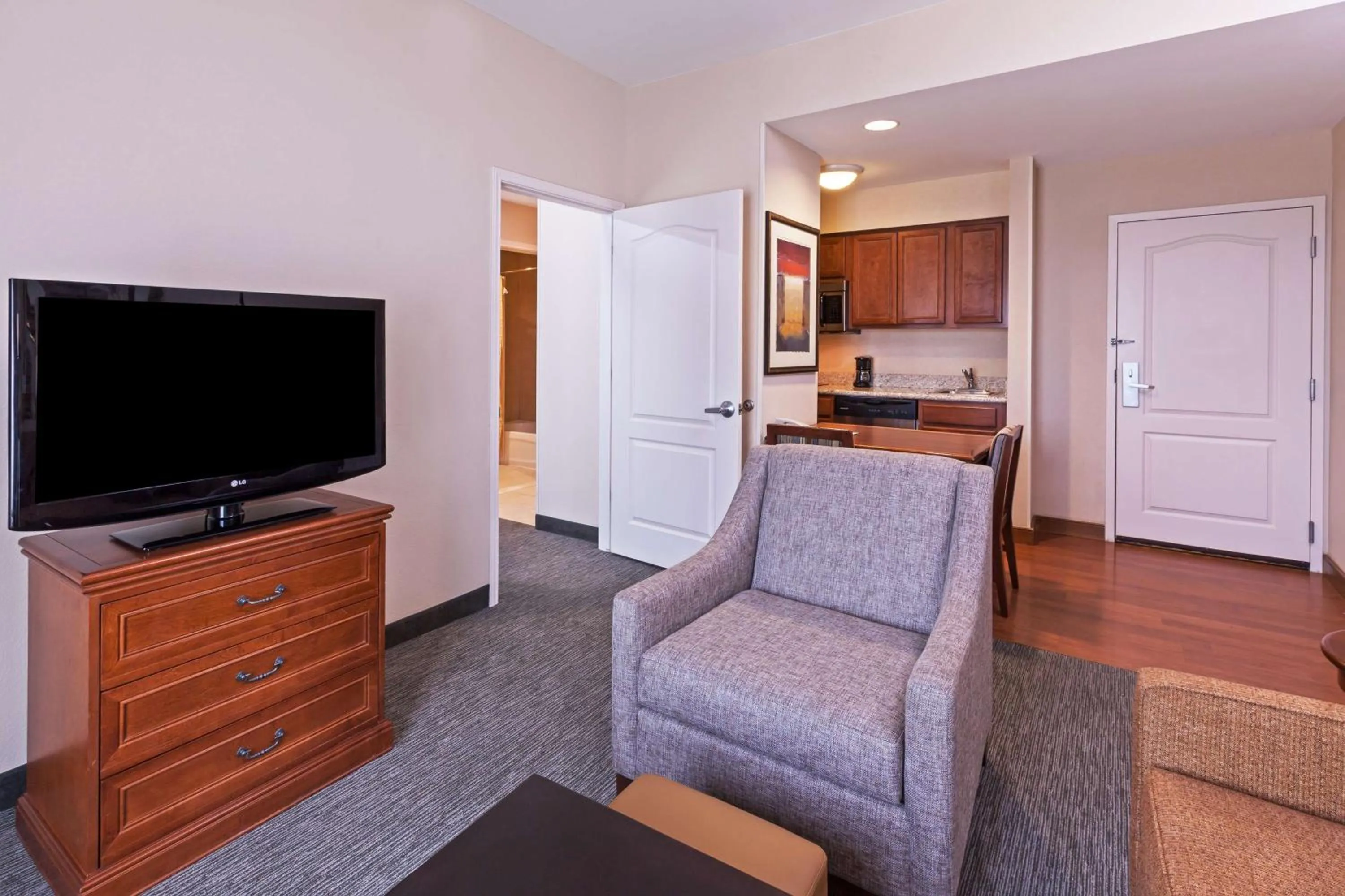 Living room in Homewood Suites Laredo at Mall Del Norte