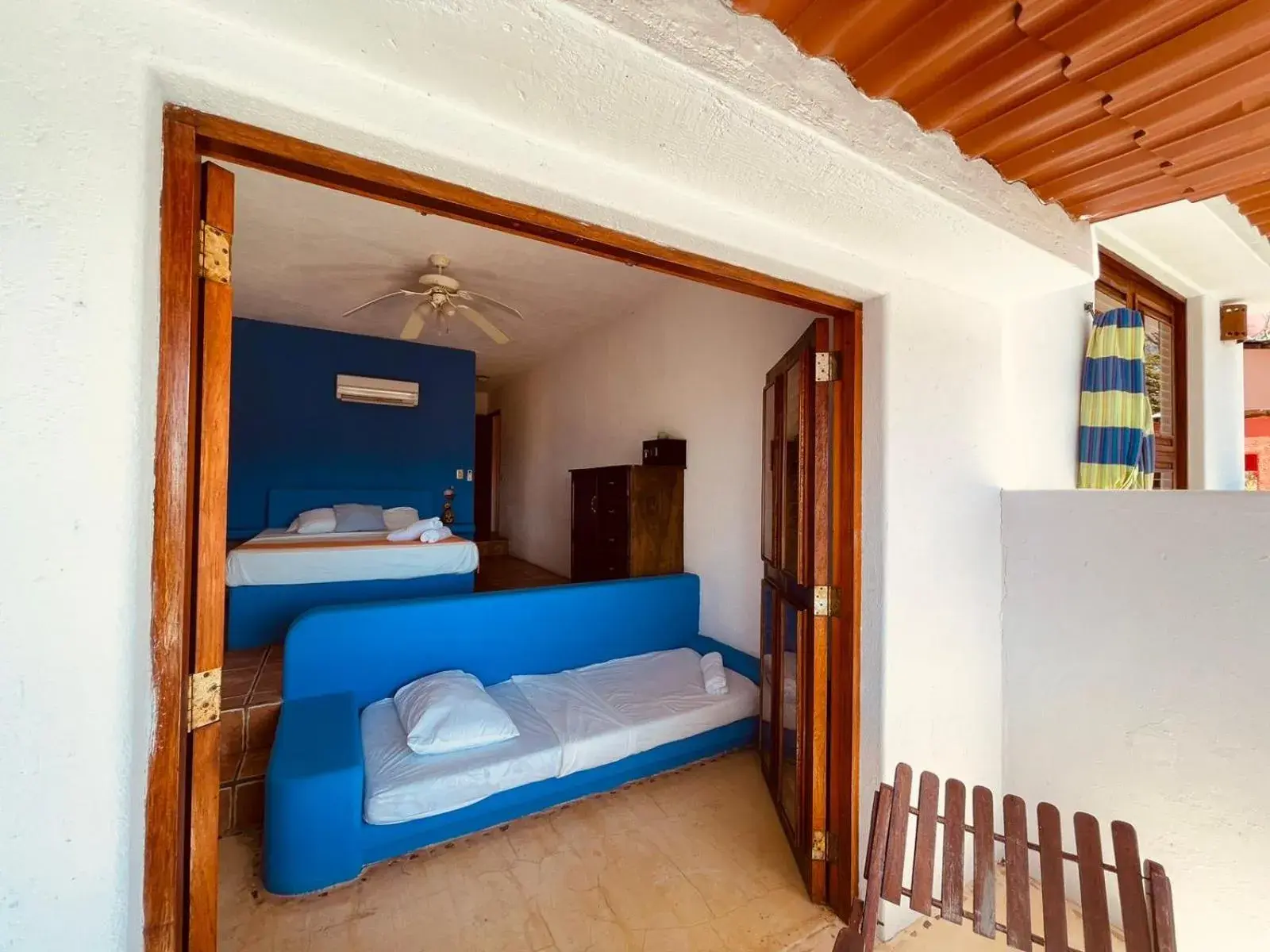 Superior Triple Room with Sea View in El Jardin Superior Triple Room with Sea View in El Jardin