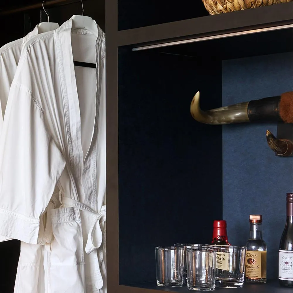 wardrobe in The LINE Austin