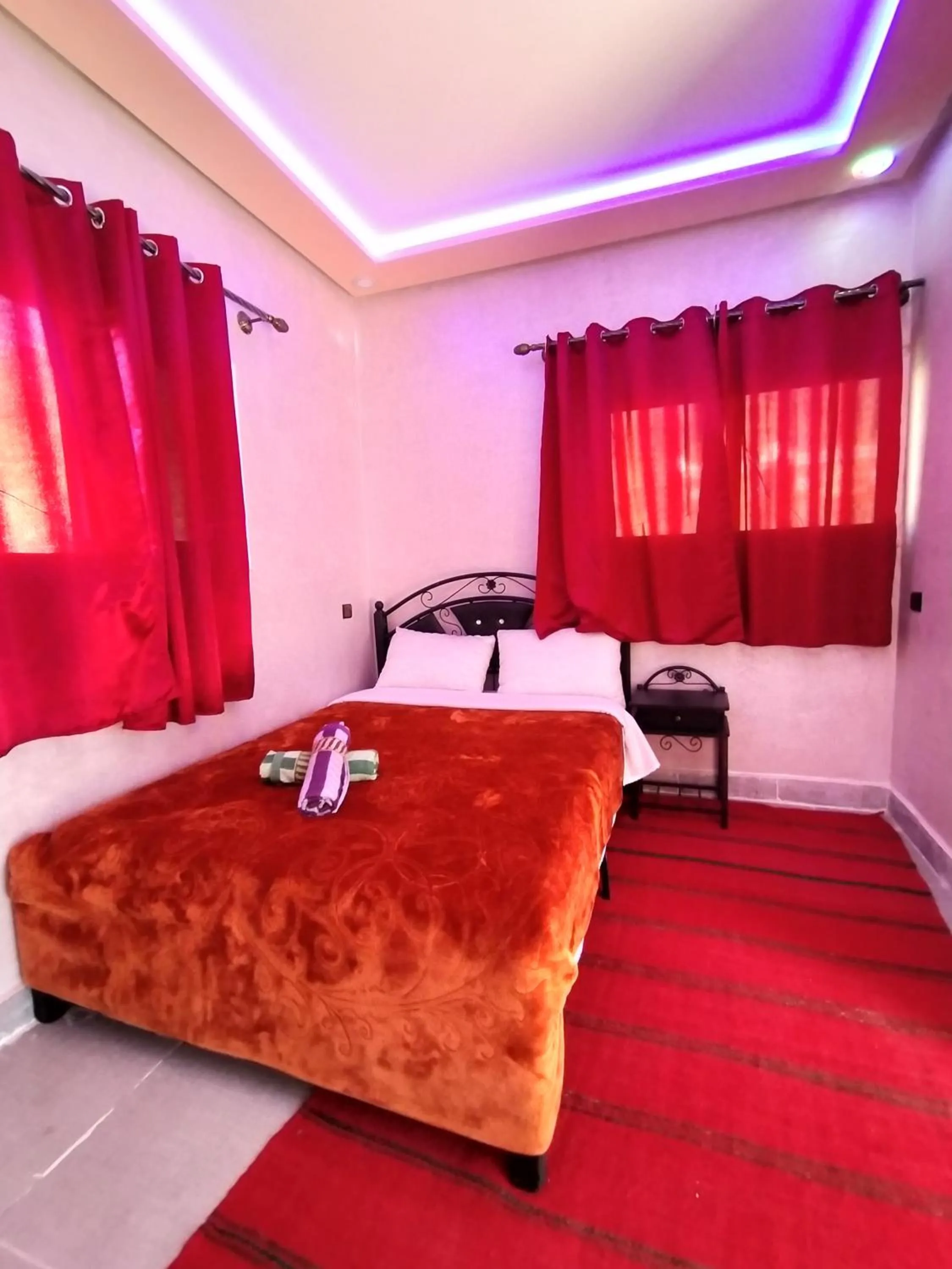 Bed in auberge restaurant tizgui