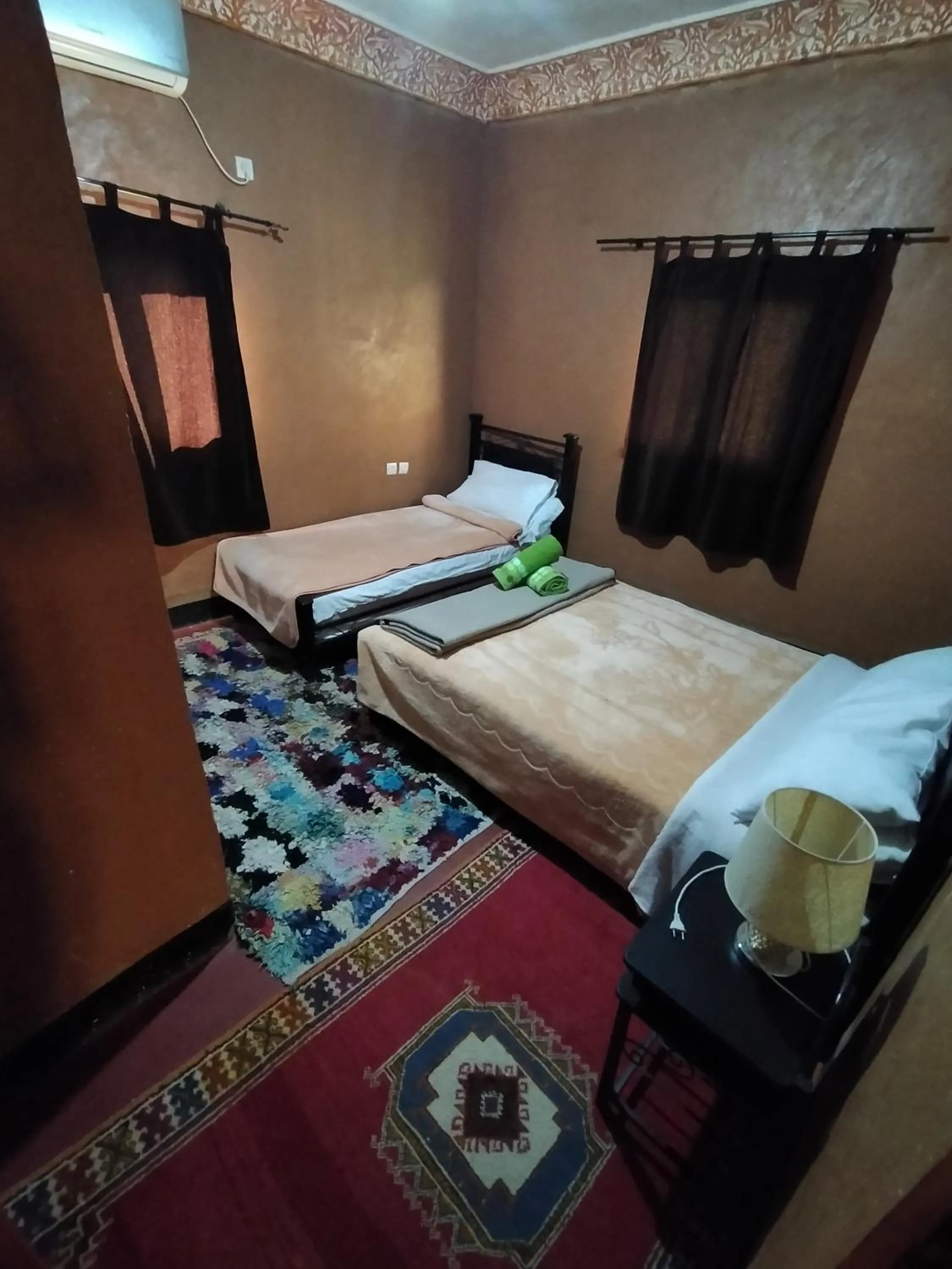 Bed in auberge restaurant tizgui