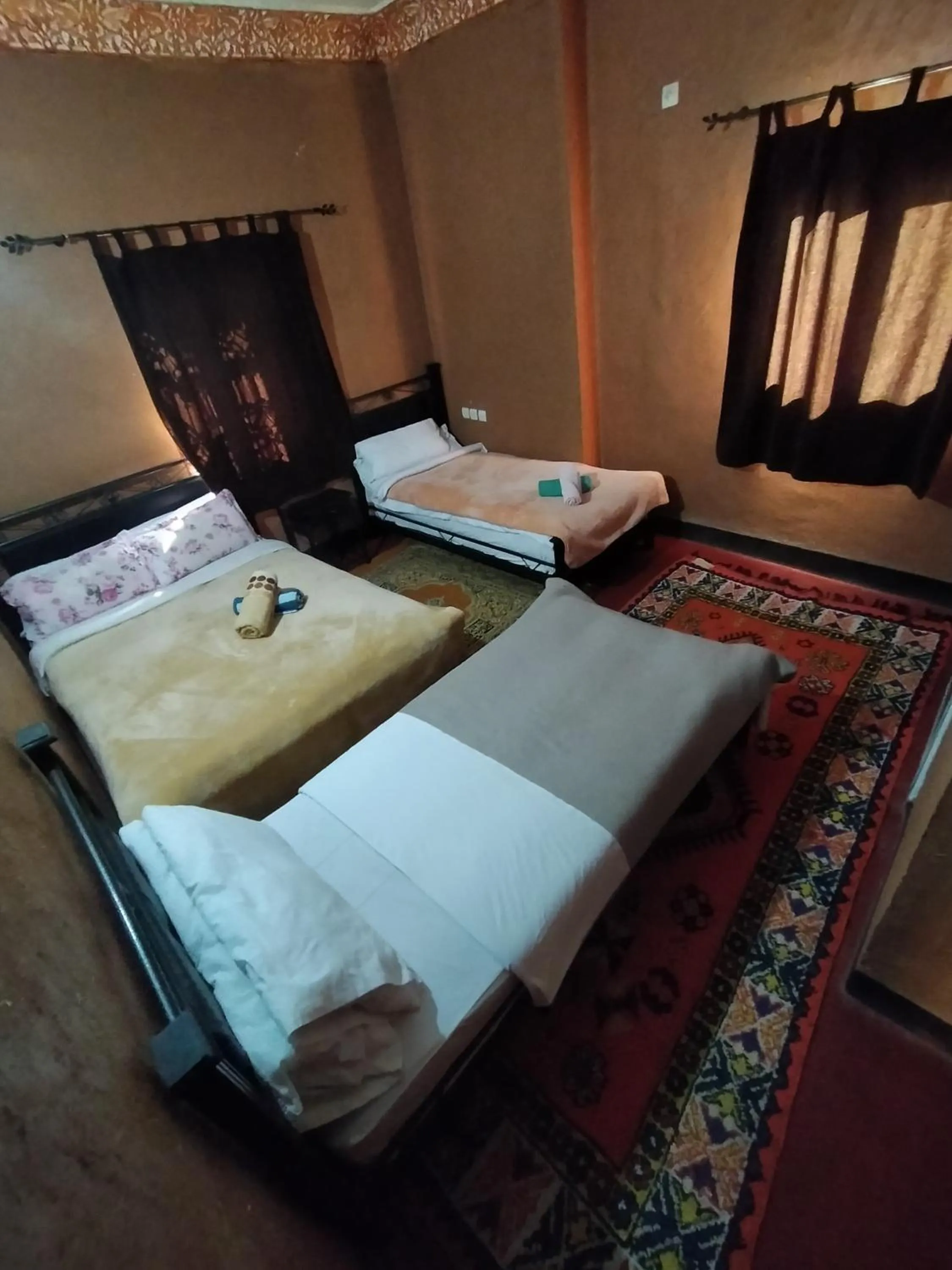 Bed in auberge restaurant tizgui