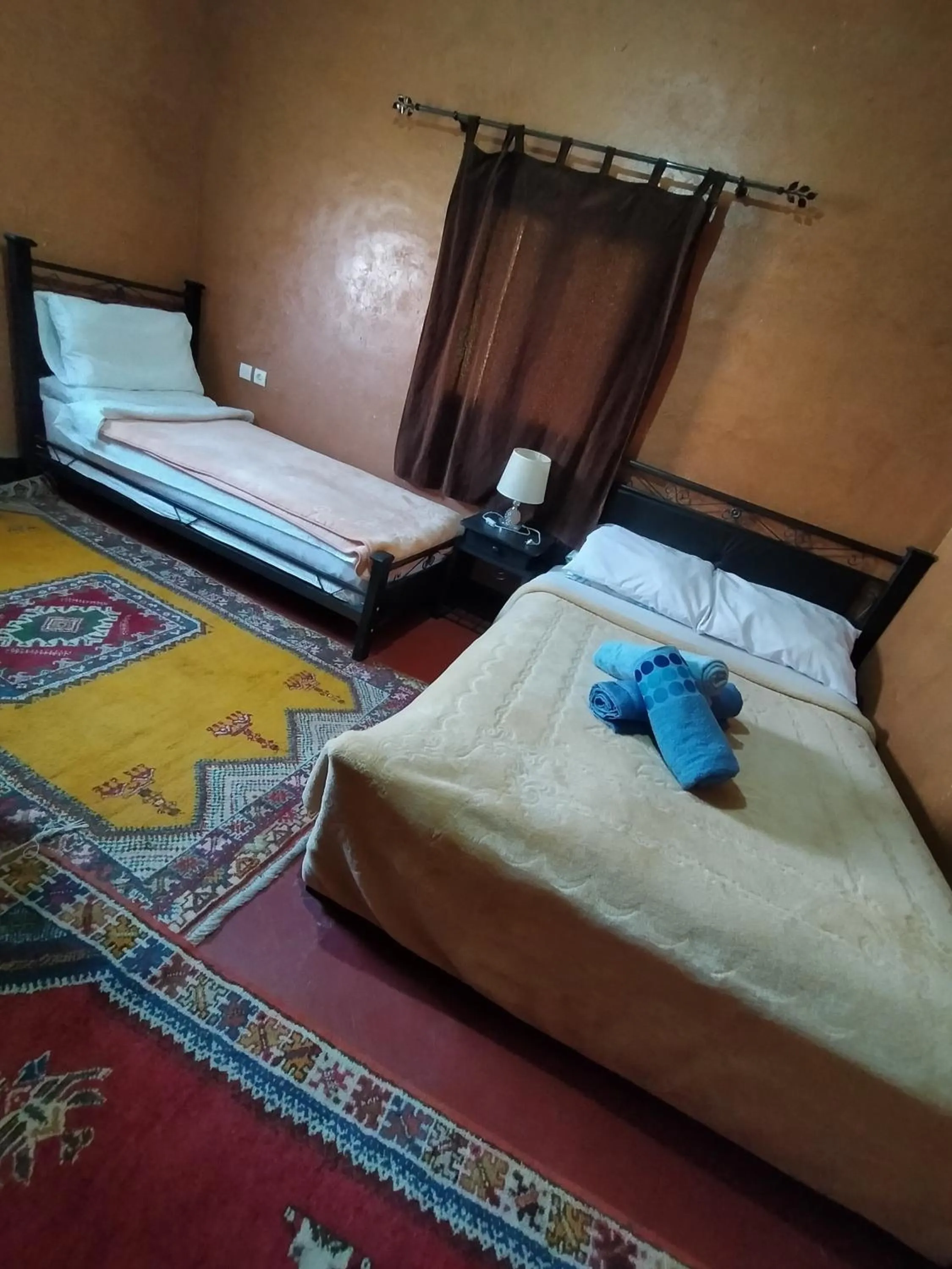 Bed in auberge restaurant tizgui