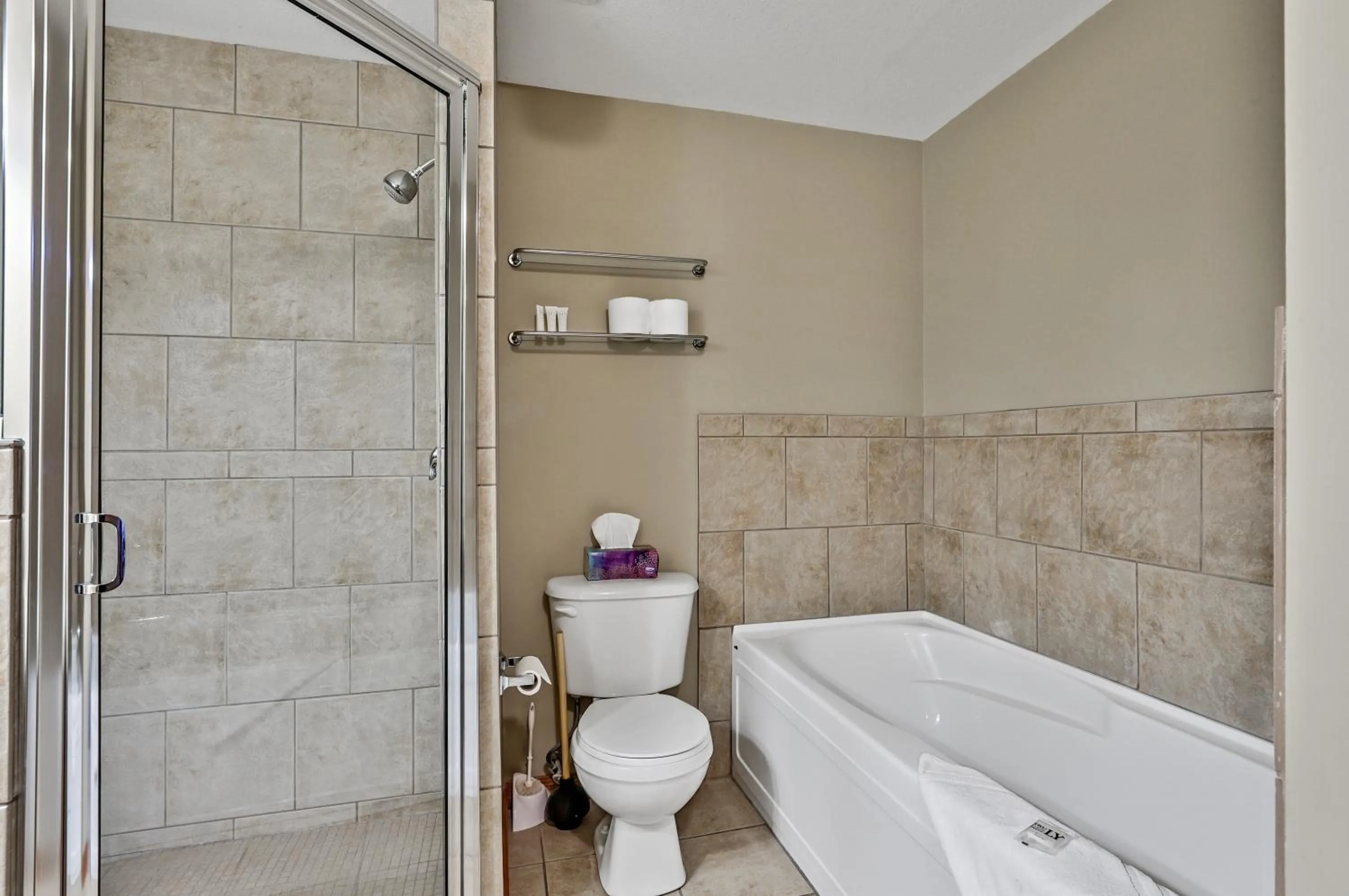 Bathroom in Inviting Rocky Mountain HOT TUB in Top Rated Condo managed by Little Sister Getaways