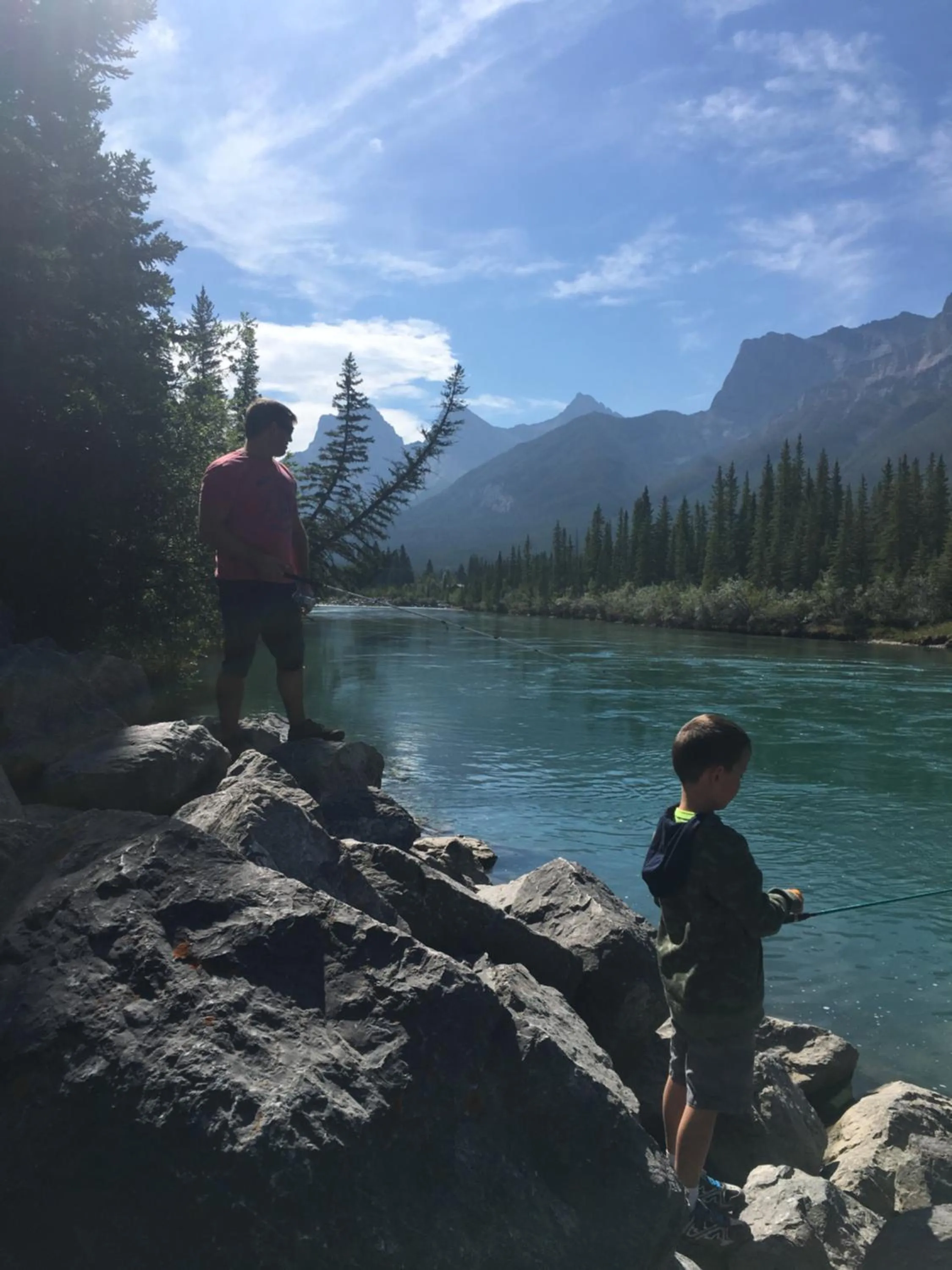 Fishing in Inviting Rocky Mountain HOT TUB in Top Rated Condo managed by Little Sister Getaways