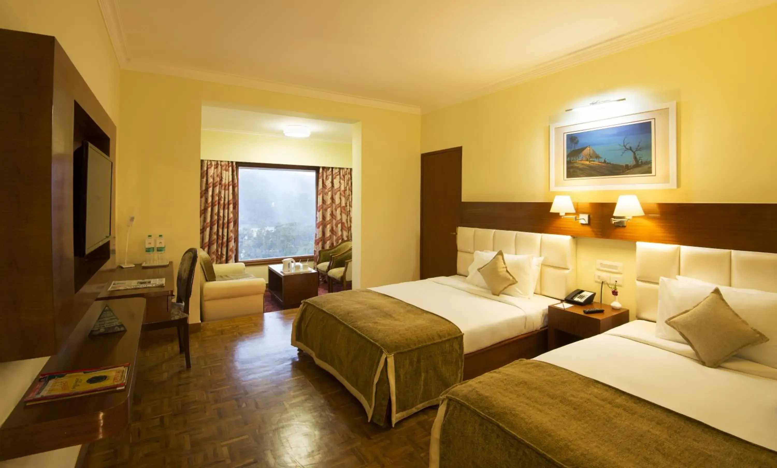 Photo of the whole room, Bed in Gem Park Ooty Photo of the whole room, Bed in Gem Park Ooty