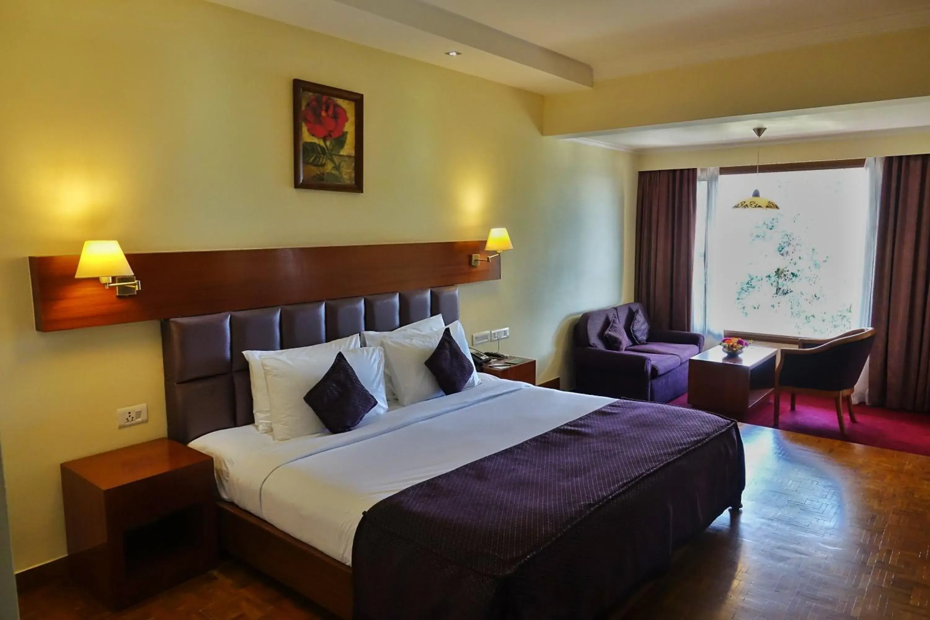 Bed in Gem Park Ooty Bed in Gem Park Ooty