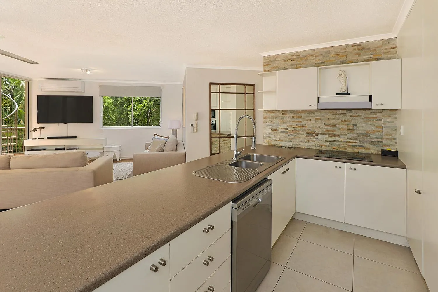 kitchen in Noosa Tropicana