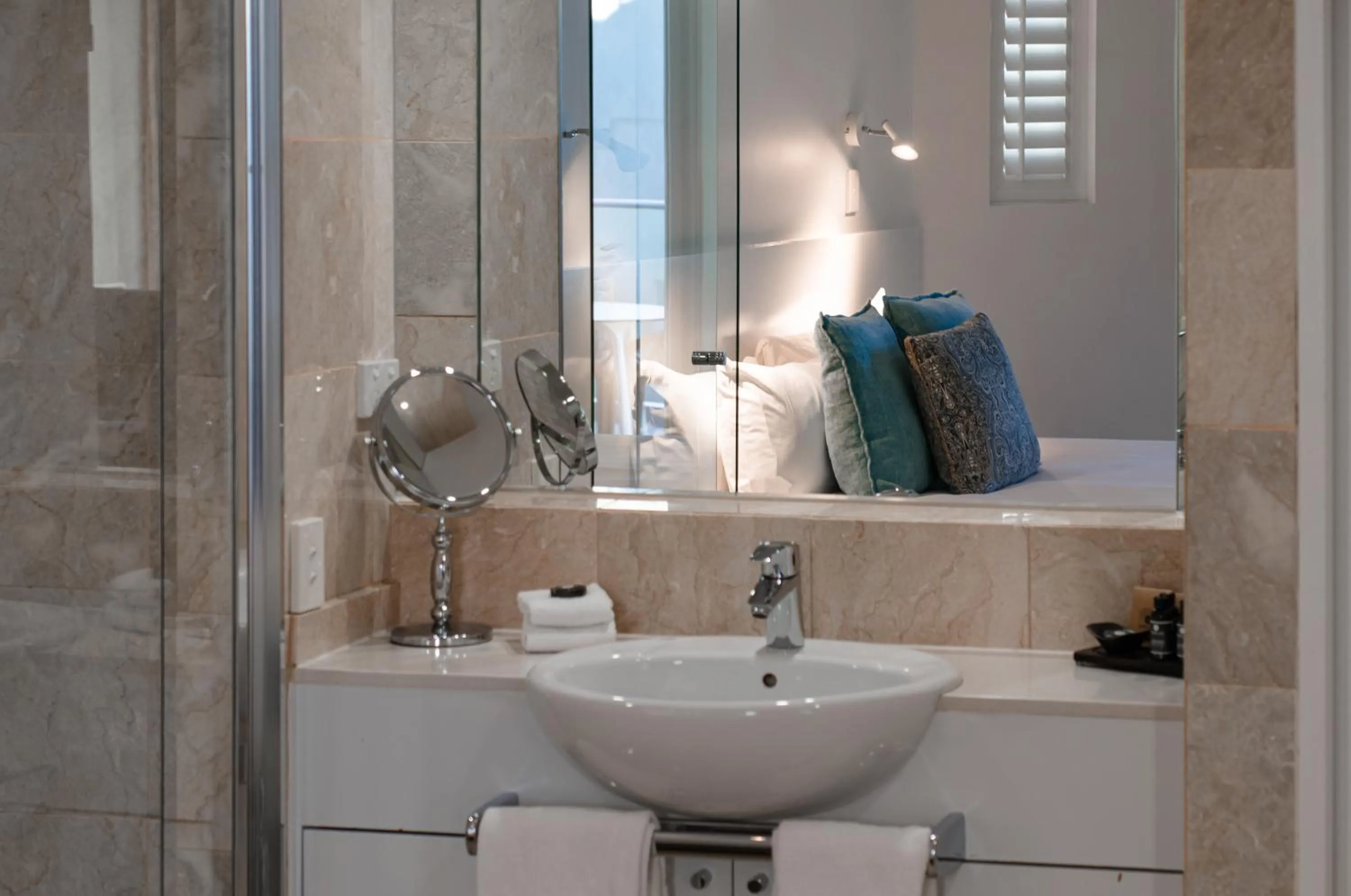 Bathroom in On The Beach Noosa Resort