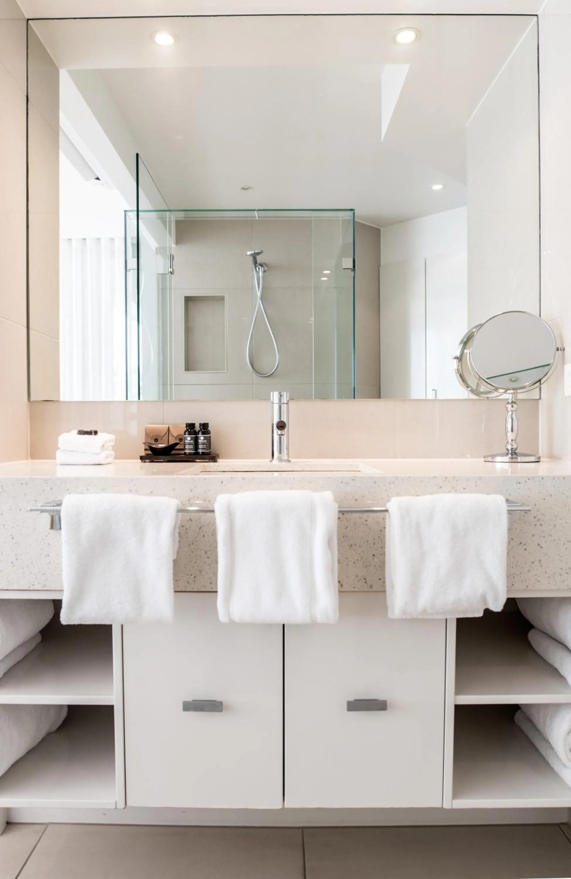 Bathroom in On The Beach Noosa Resort