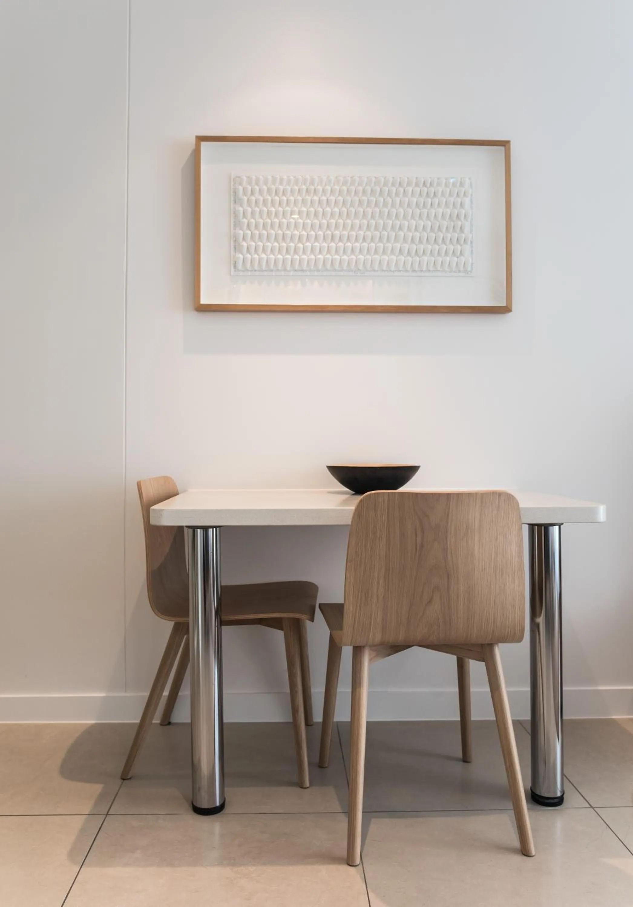 Dining area in On The Beach Noosa Resort