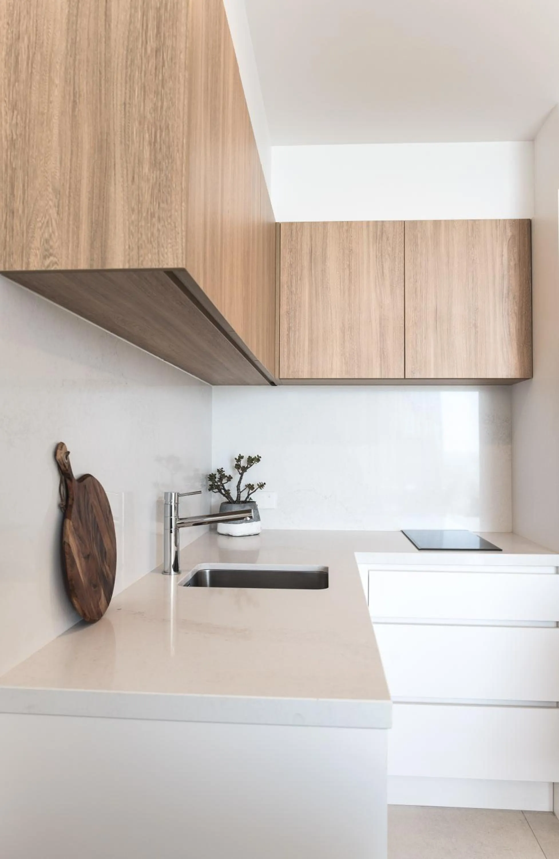 Kitchen or kitchenette in On The Beach Noosa Resort