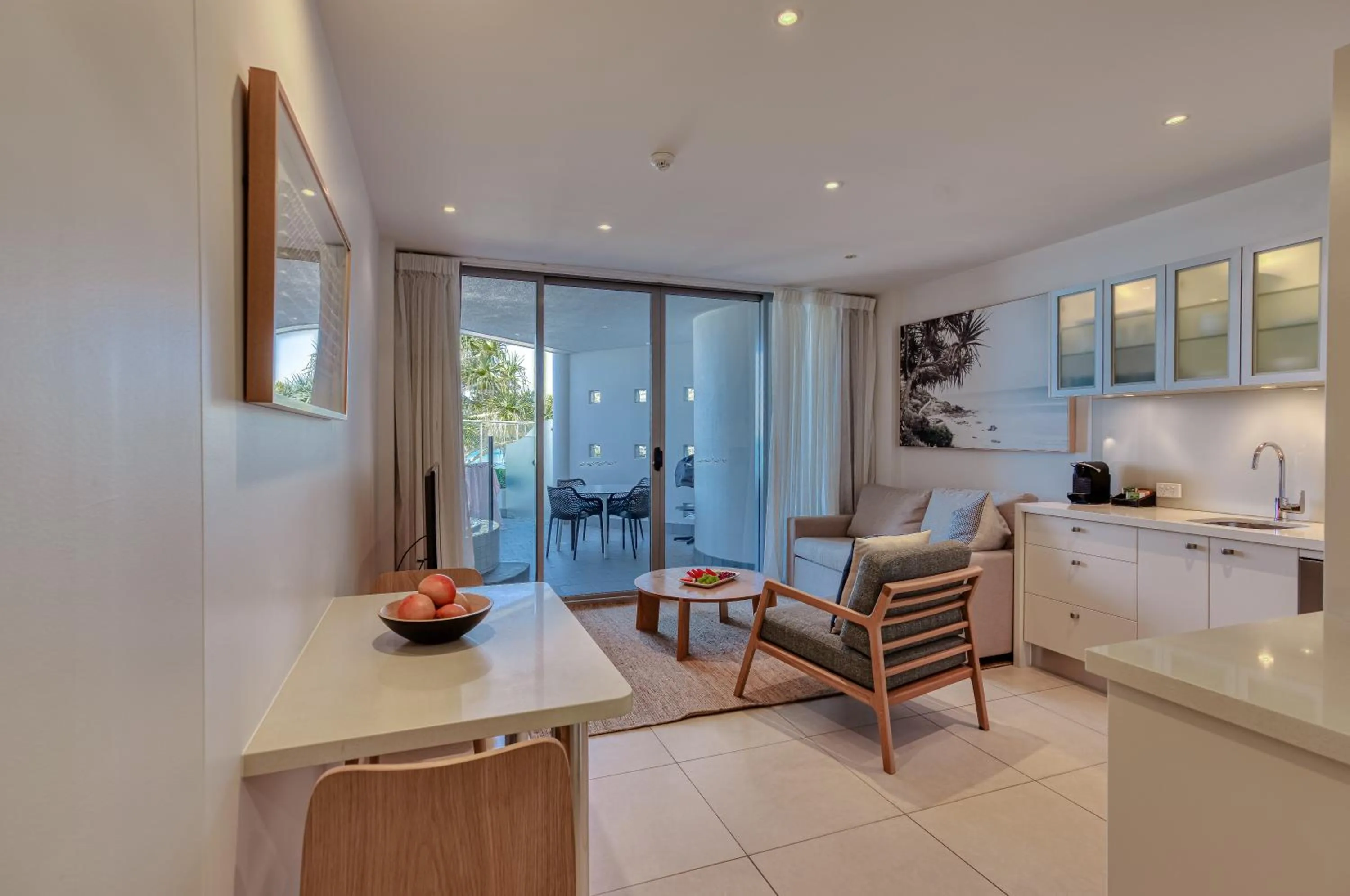 Balcony/Terrace in On The Beach Noosa Resort
