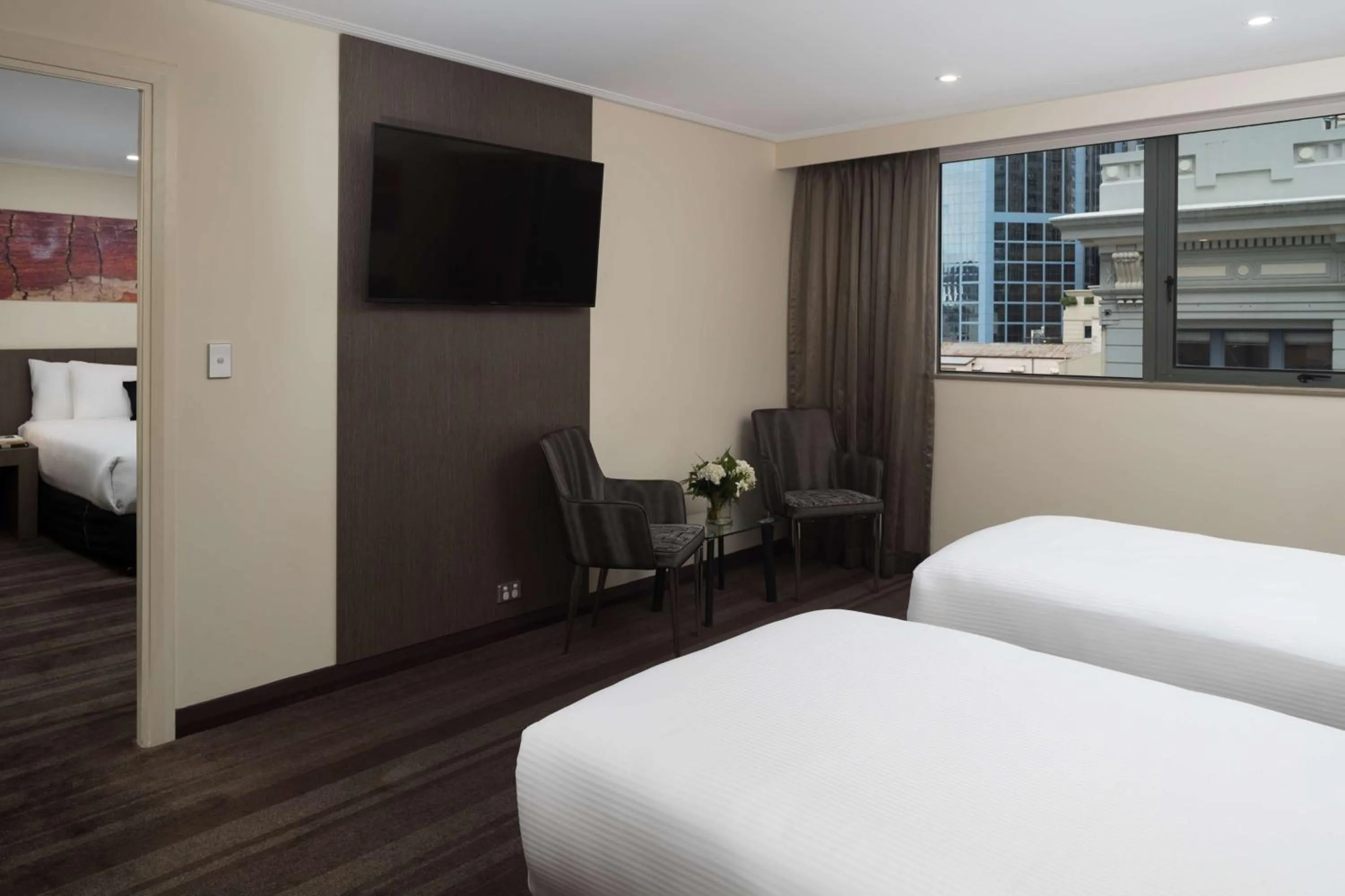 Bedroom, Bed in Rydges World Square