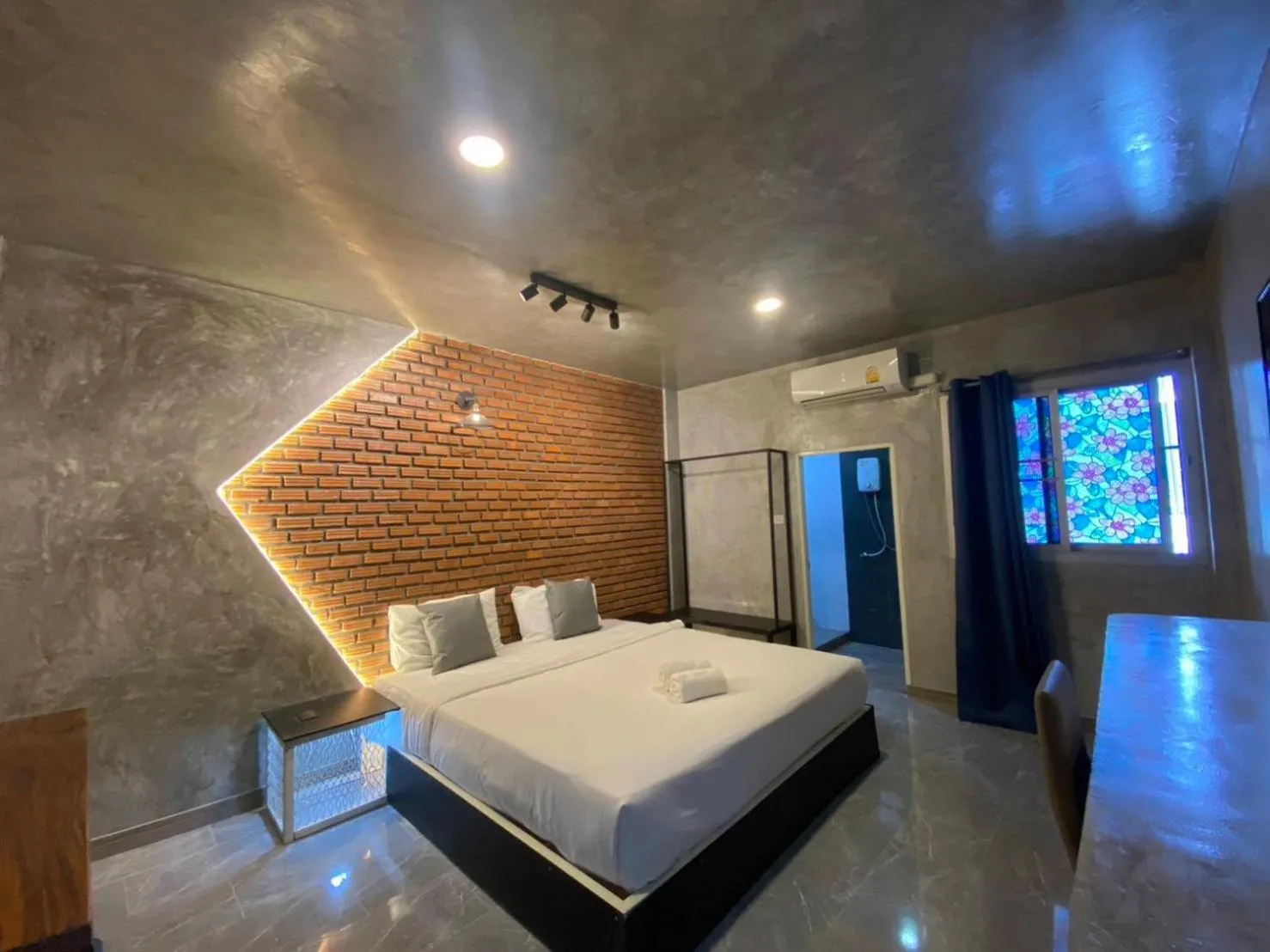 Bed in S1 City Hotel Buriram