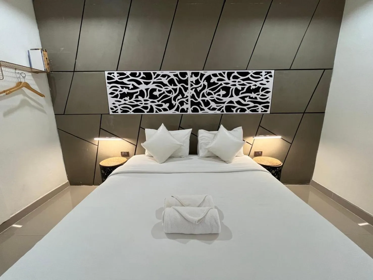 Bed in S1 City Hotel Buriram