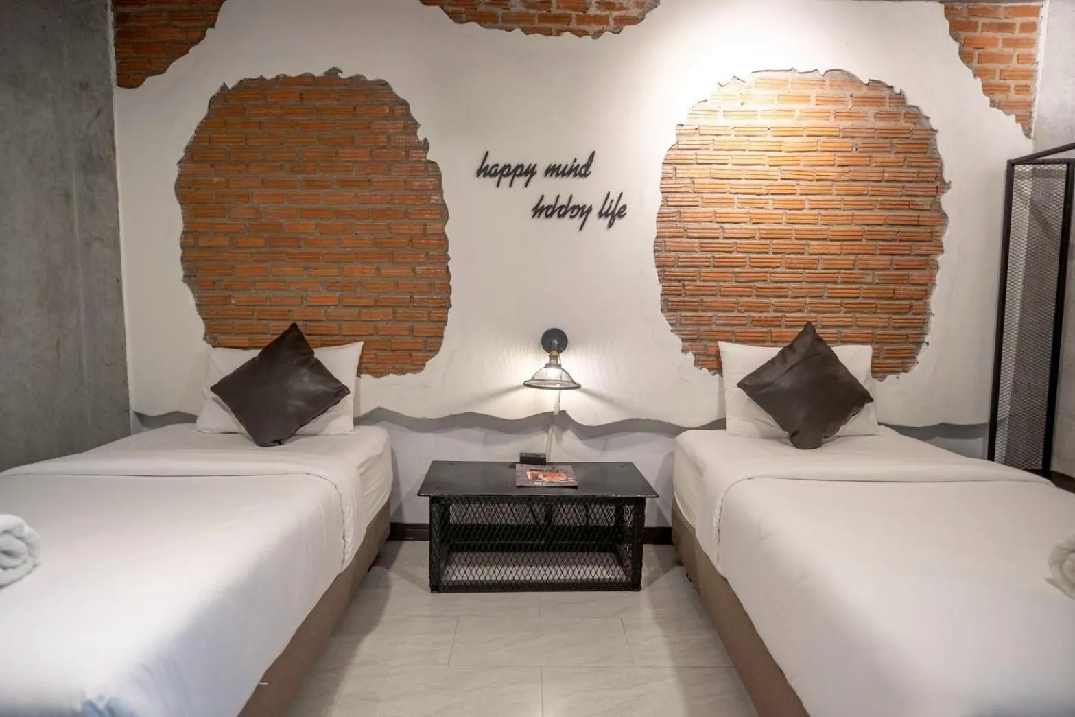 Bed in S1 City Hotel Buriram