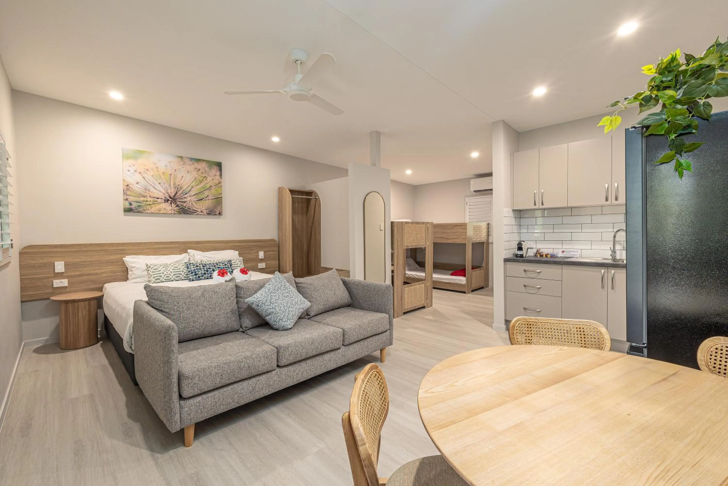 Seating area in Seahaven Resort