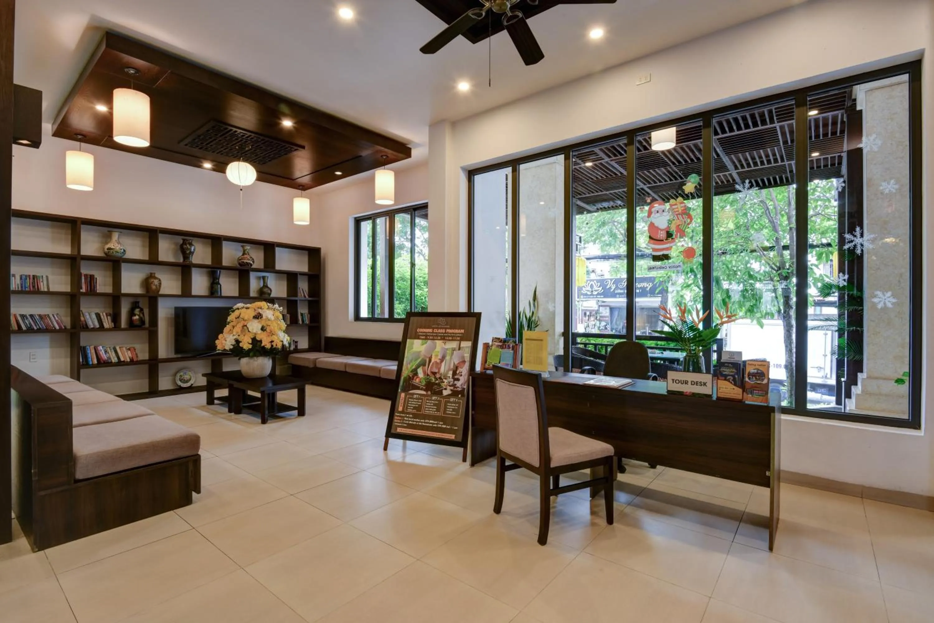 Lobby or reception in White Lotus Hotel Hoian