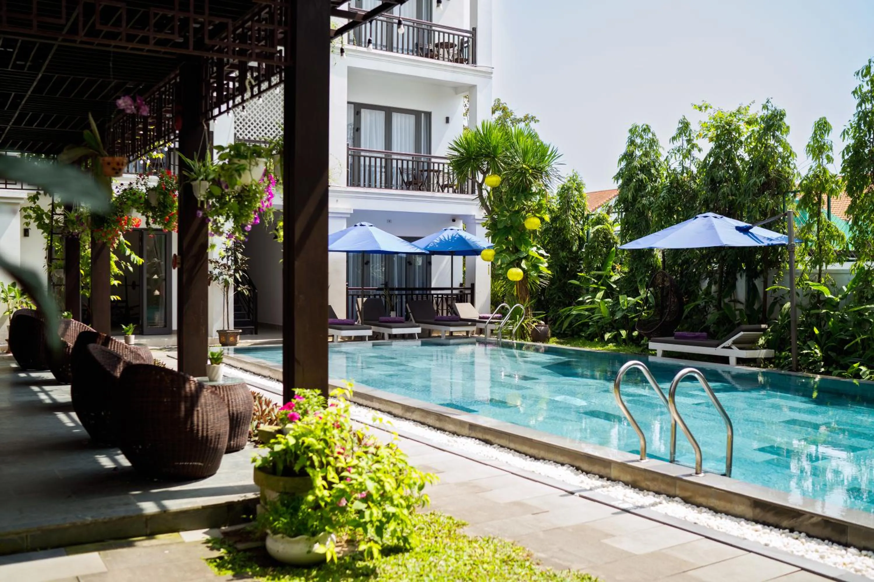 Property building in White Lotus Hotel Hoian