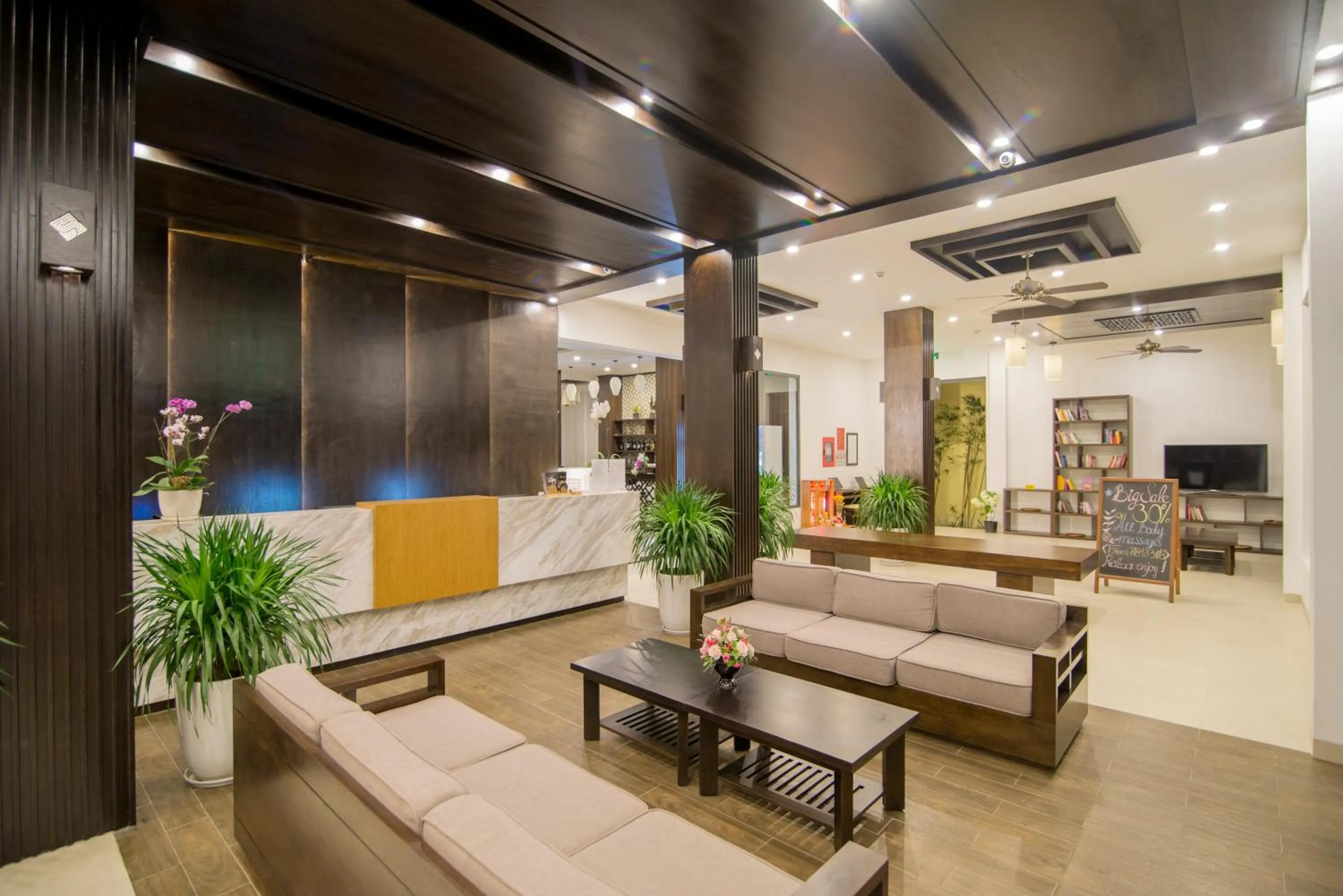 Property building in White Lotus Hotel Hoian