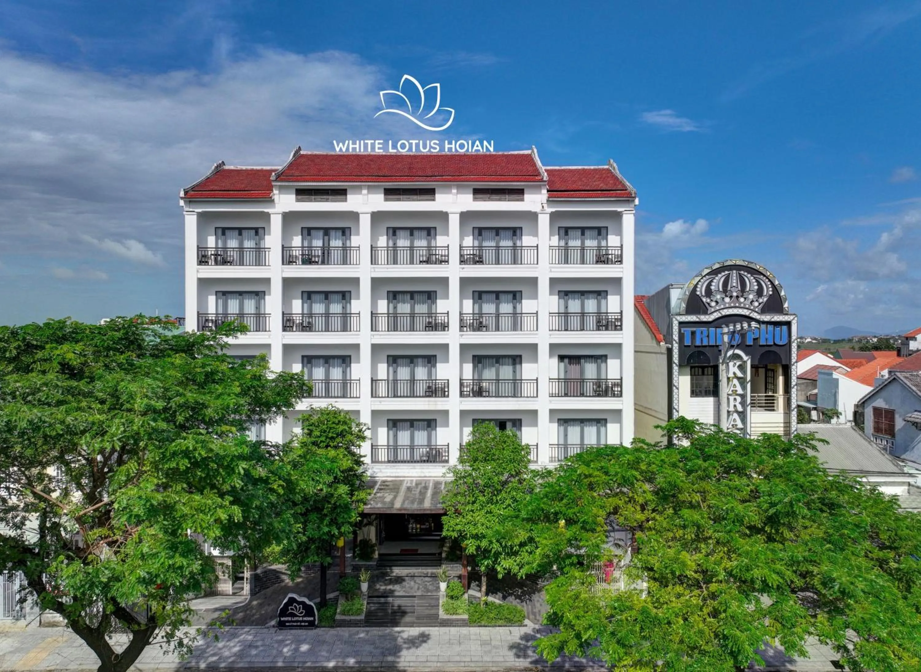 Property building in White Lotus Hotel Hoian
