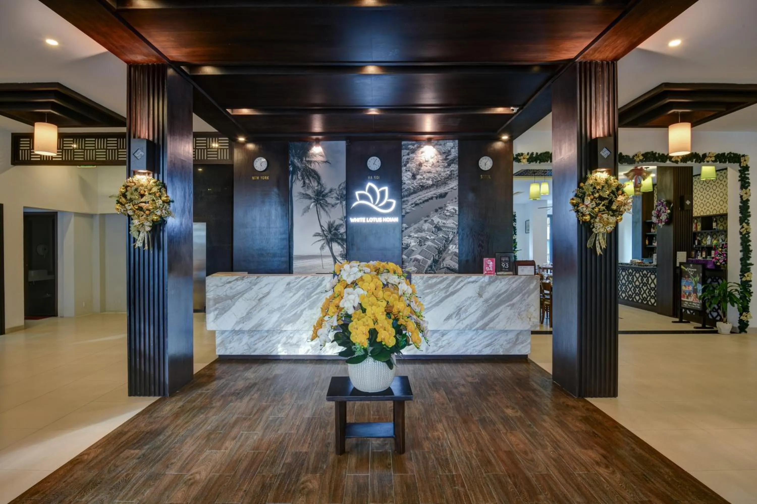 Lobby or reception in White Lotus Hotel Hoian