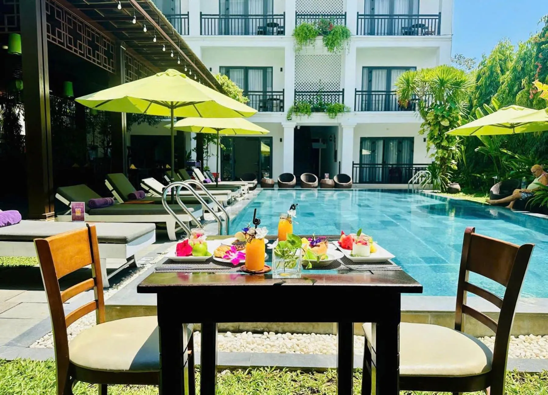 Property building in White Lotus Hotel Hoian