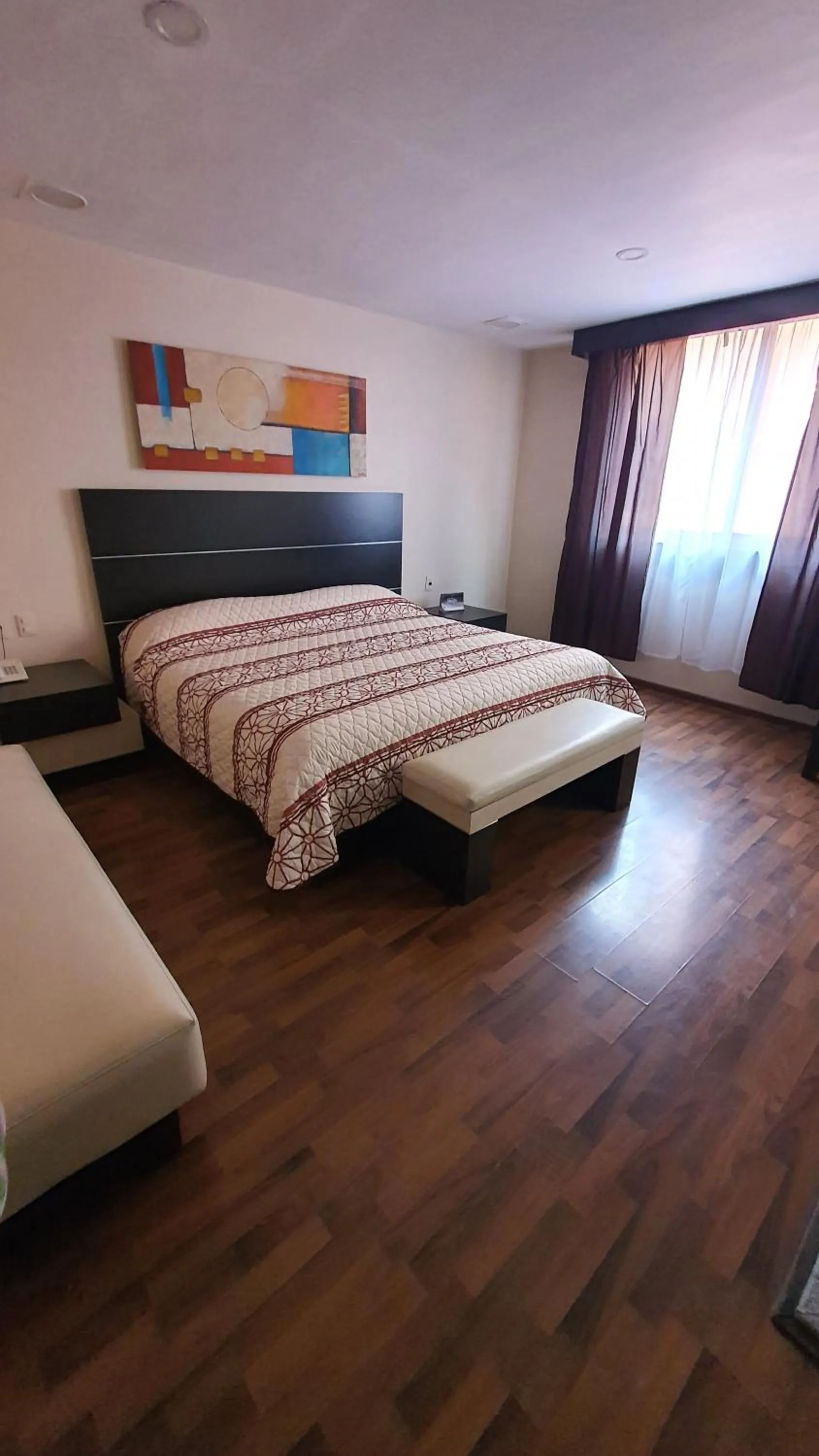 Bed in Hotel Paraiso