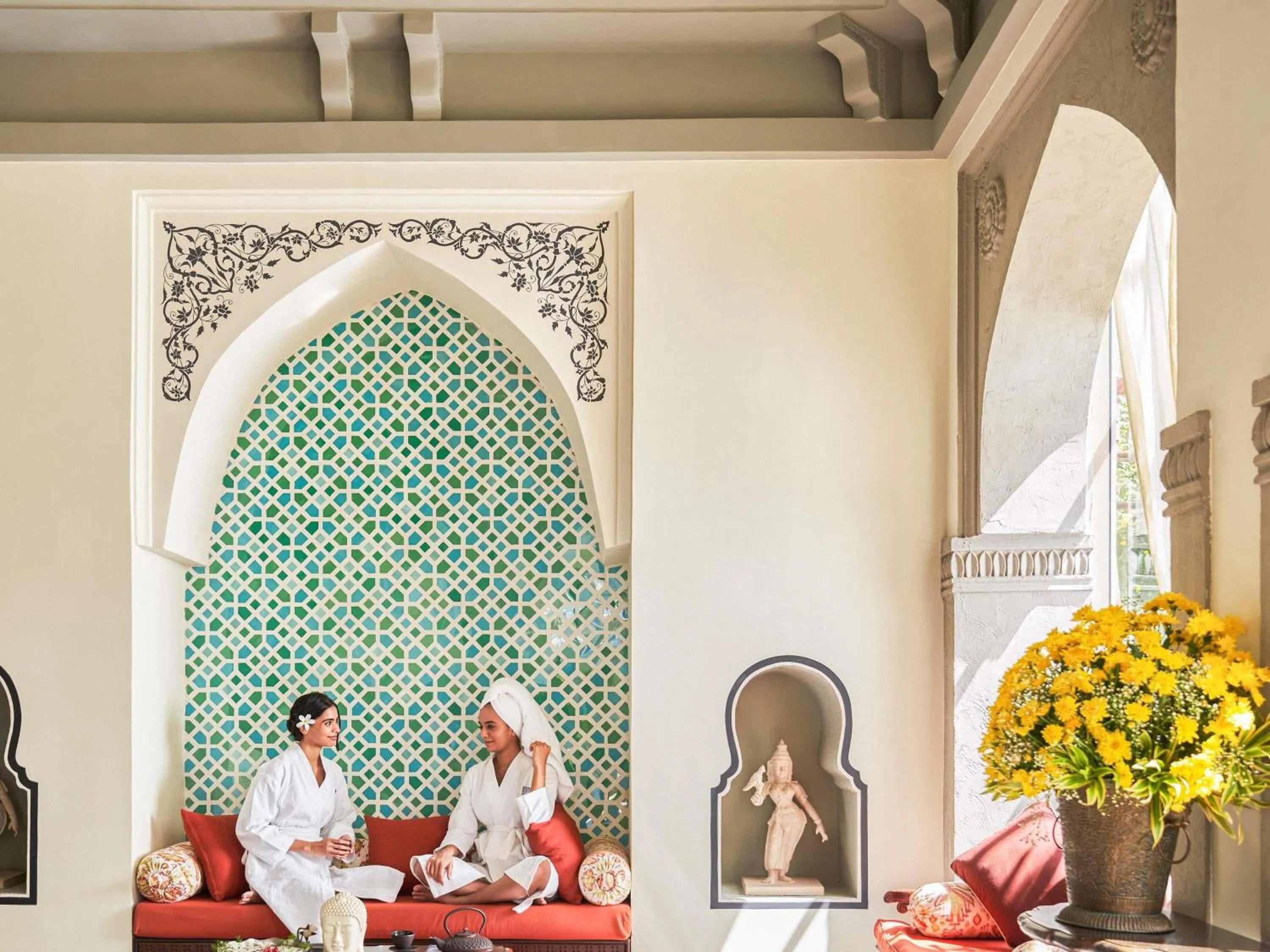 Spa and wellness centre/facilities in Fairmont Jaipur