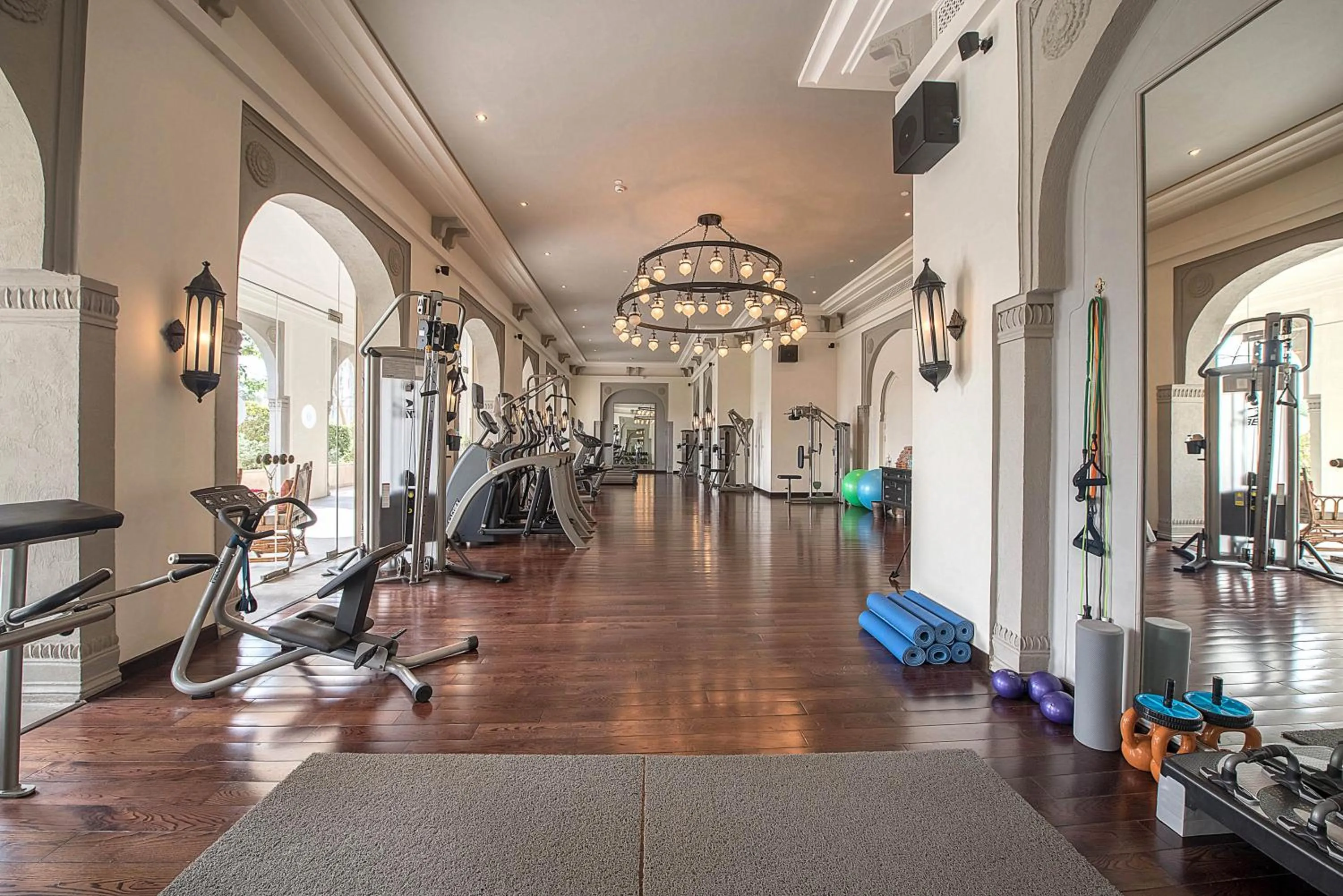 Fitness centre/facilities in Fairmont Jaipur