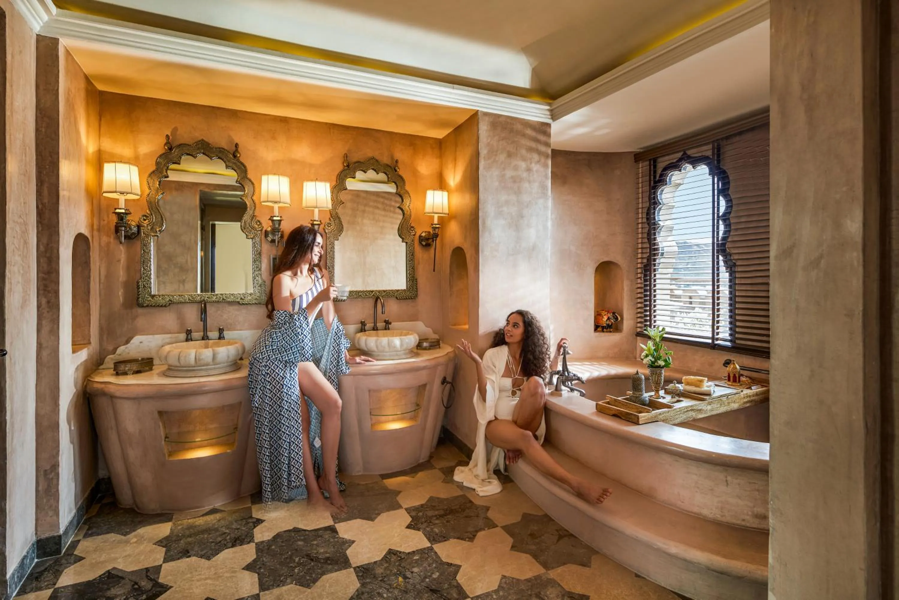 Bathroom in Fairmont Jaipur