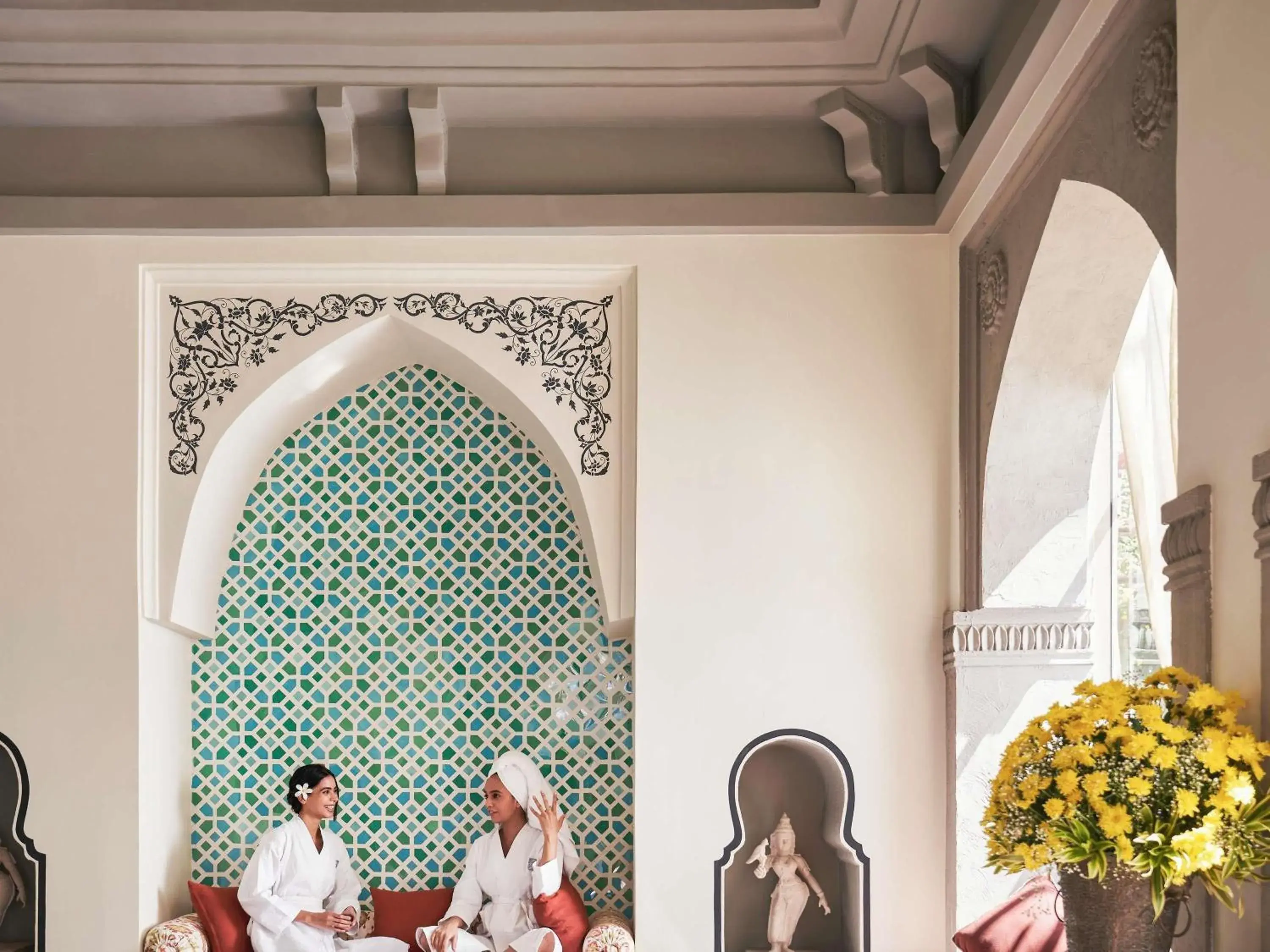 Spa and wellness centre/facilities in Fairmont Jaipur Spa and wellness centre/facilities in Fairmont Jaipur