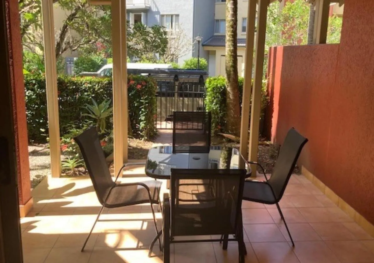 Patio in The Lakes Resort Cairns