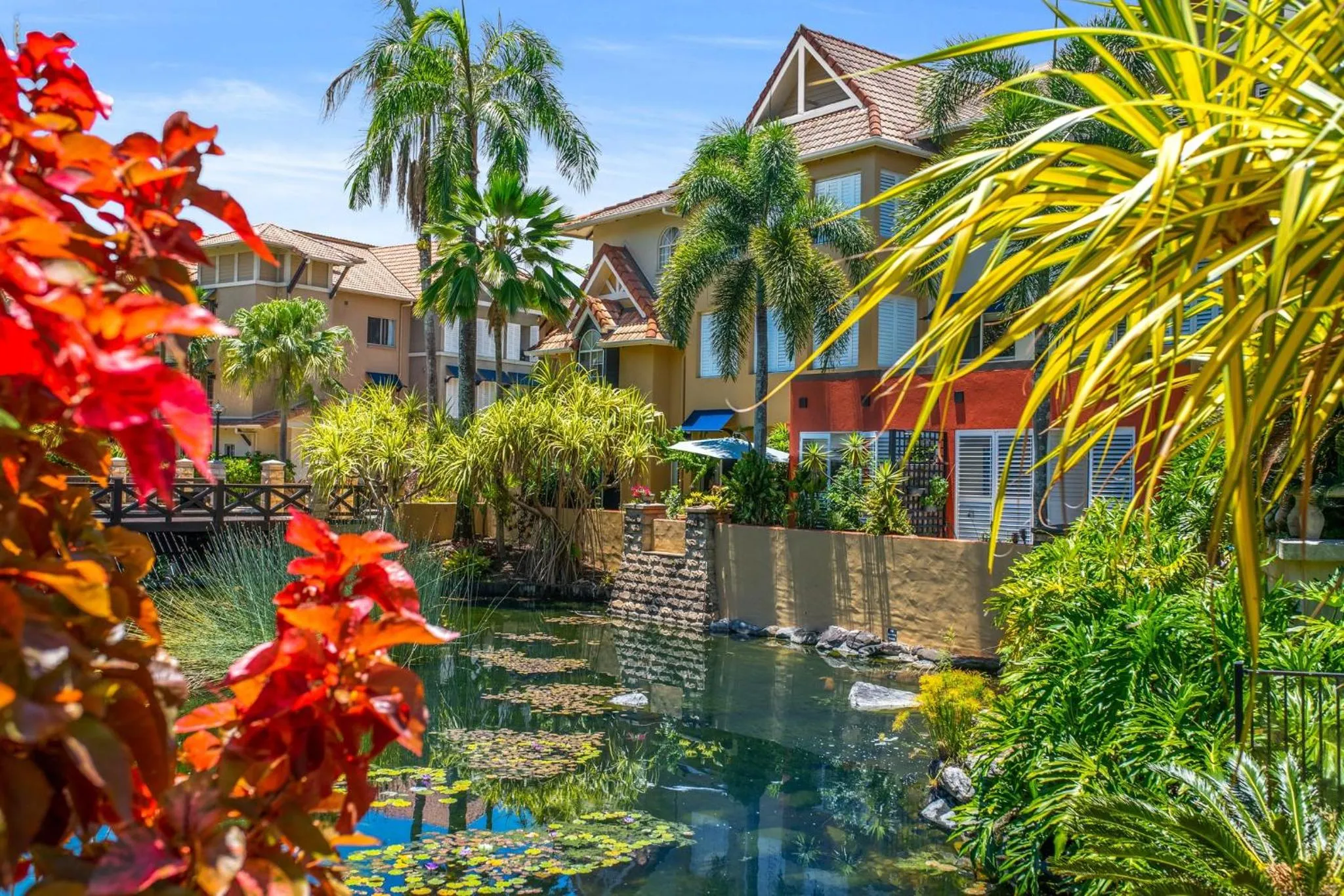 Garden in The Lakes Resort Cairns