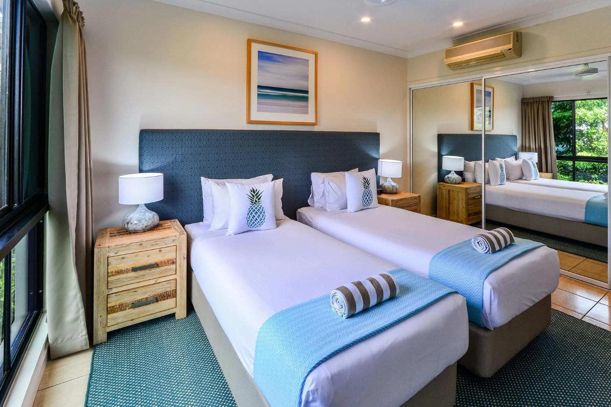 Bed in Hamilton Island Holiday Homes