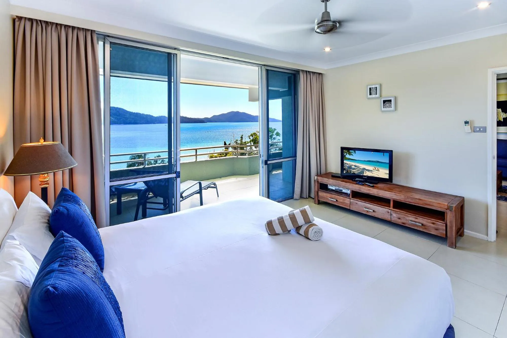 Bed in Hamilton Island Holiday Homes
