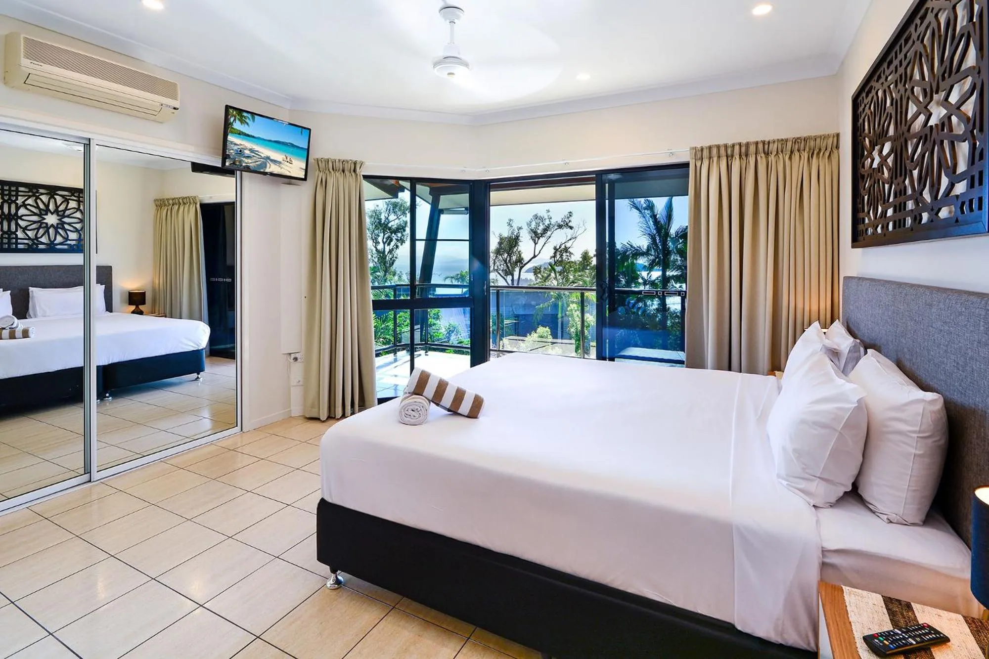 Bed in Hamilton Island Holiday Homes