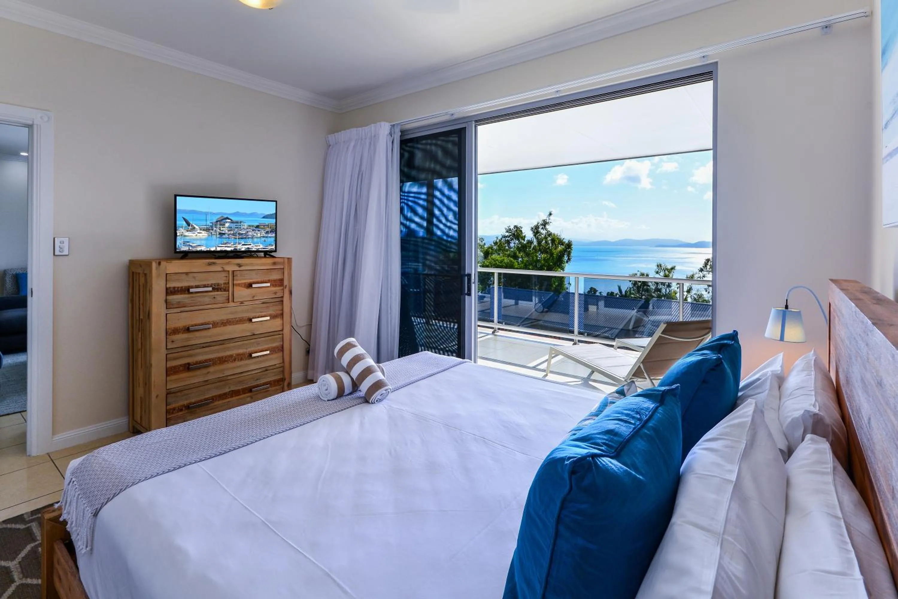 Bed in Hamilton Island Holiday Homes