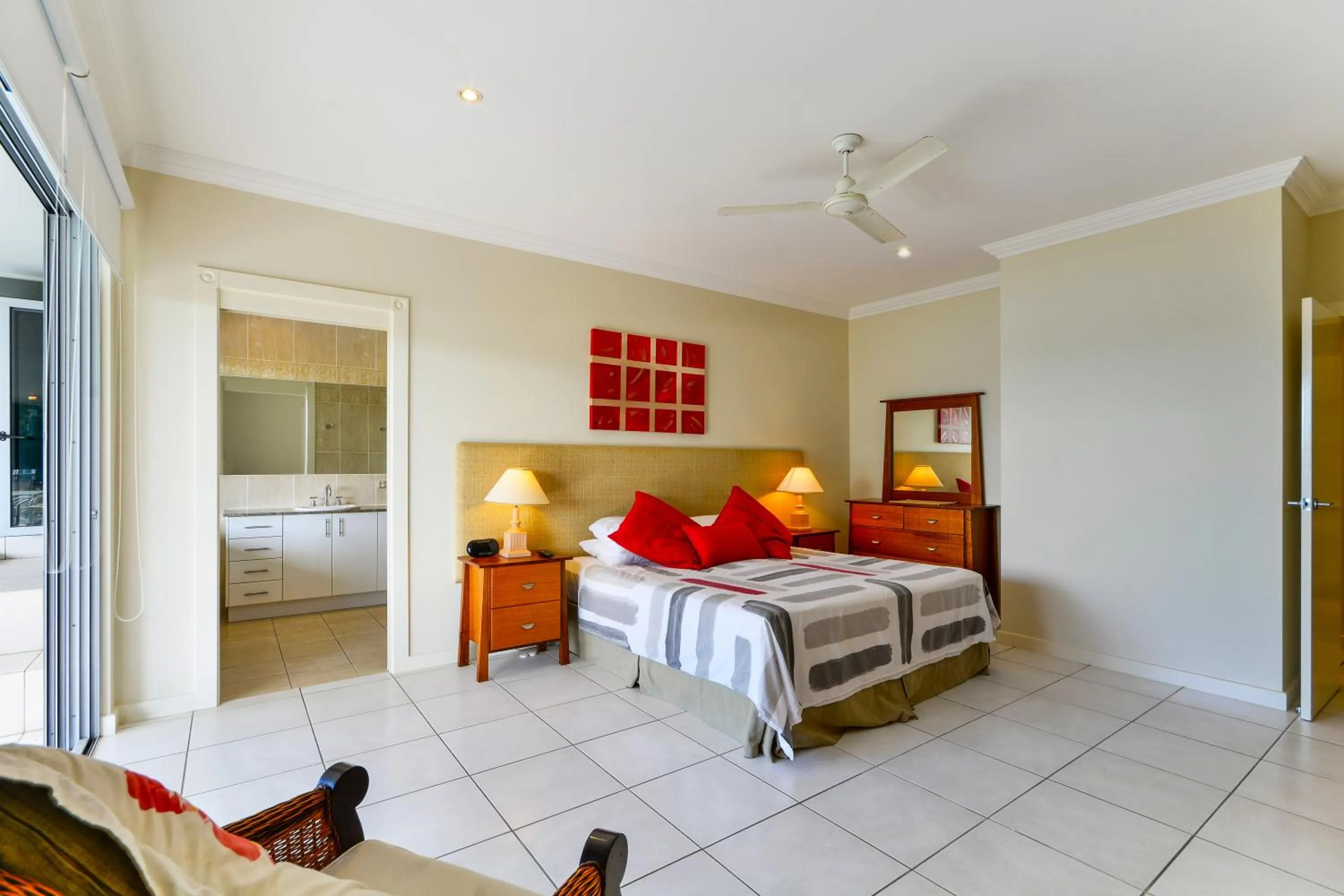 Bedroom, Bed in Hamilton Island Holiday Homes