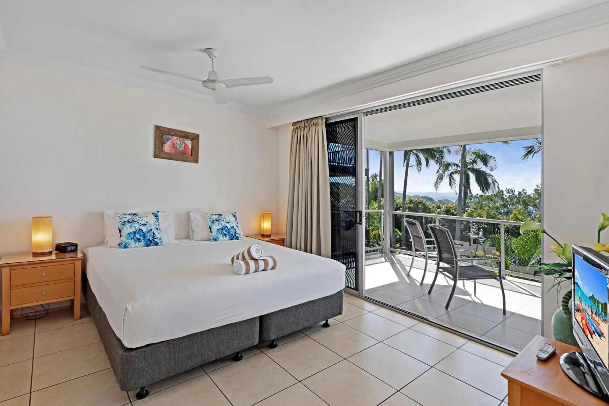 Bed in Hamilton Island Holiday Homes
